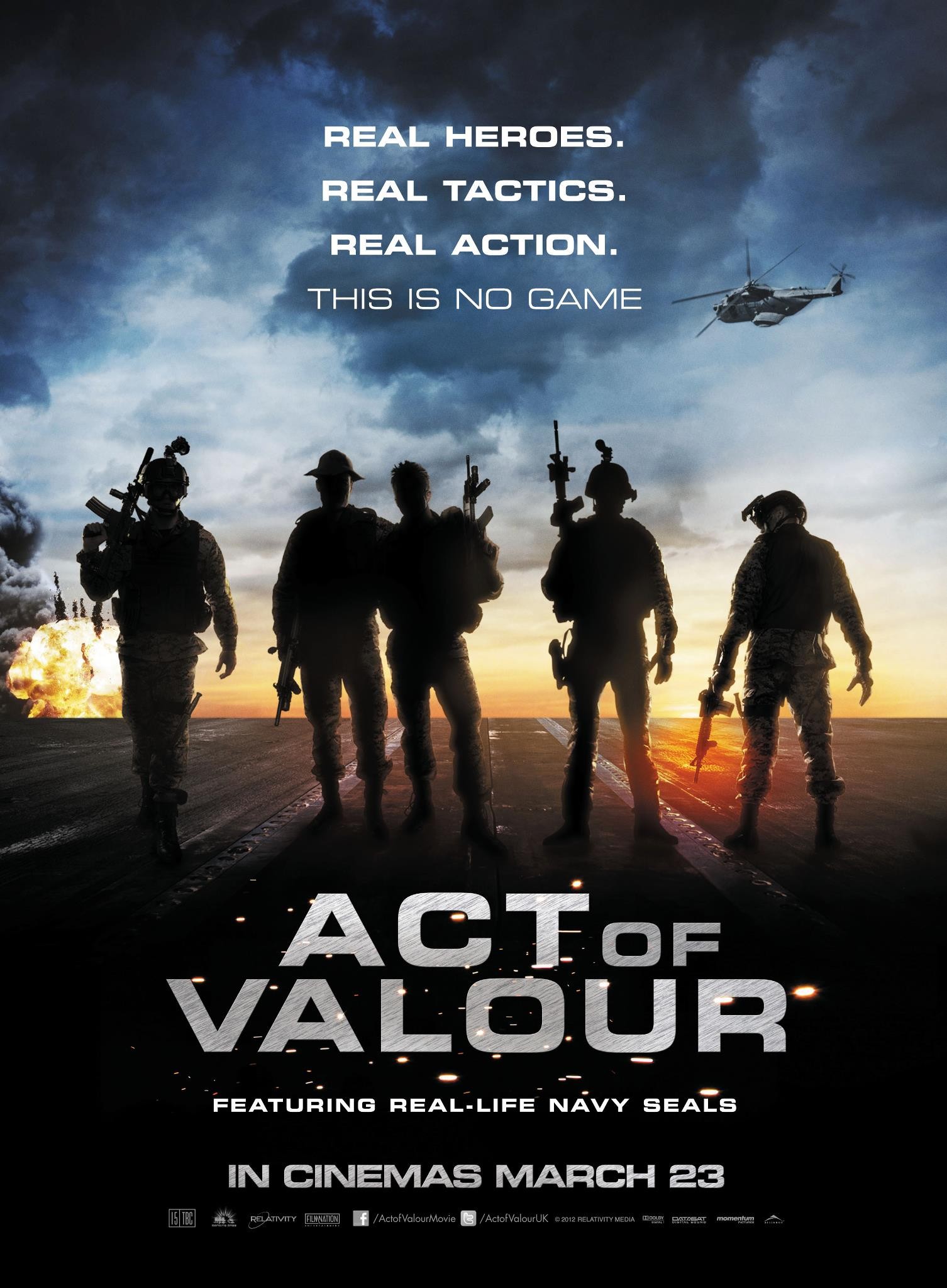 Mega Sized Movie Poster Image for Act of Valor (#2 of 7)
