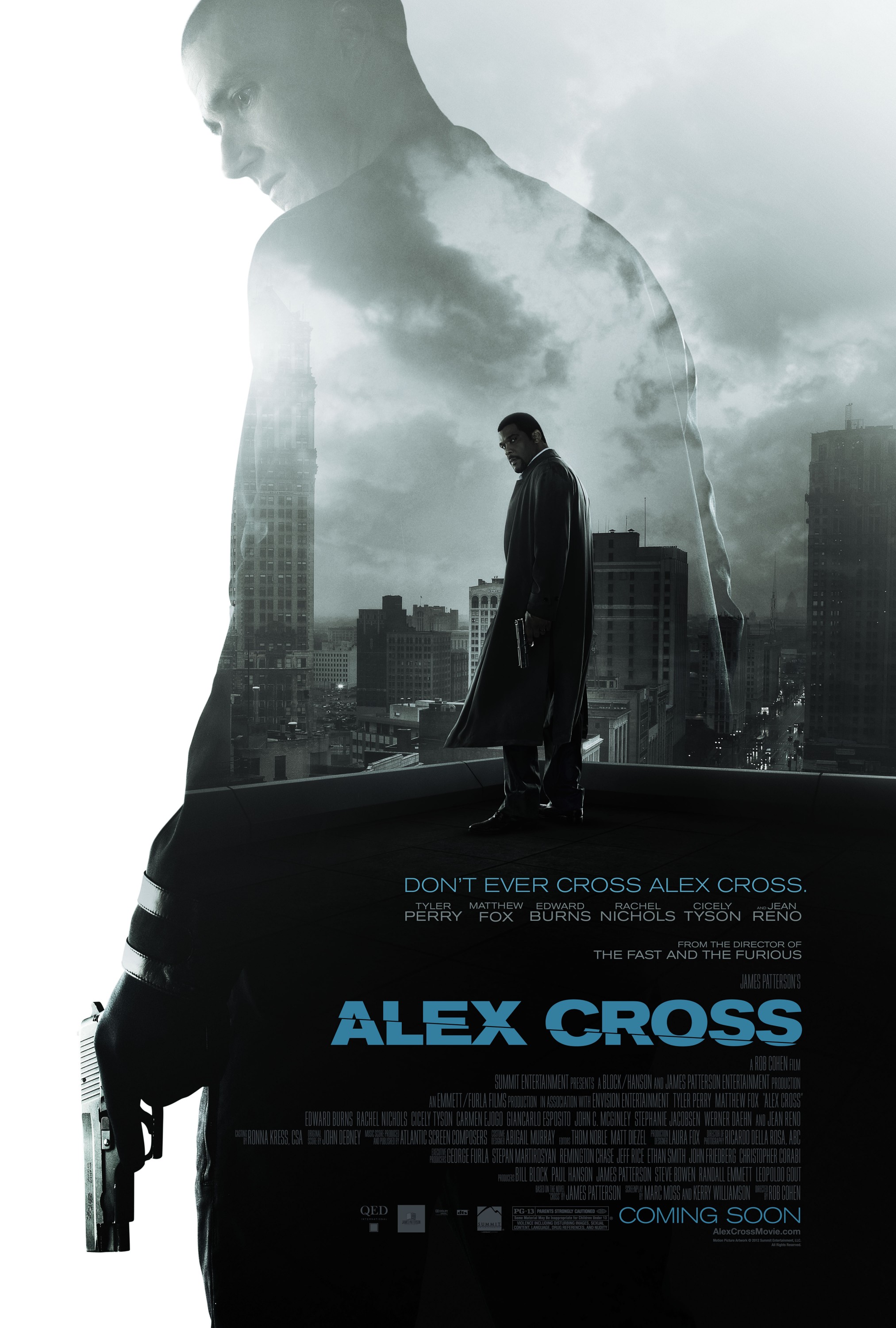 Mega Sized Movie Poster Image for Alex Cross (#1 of 5)