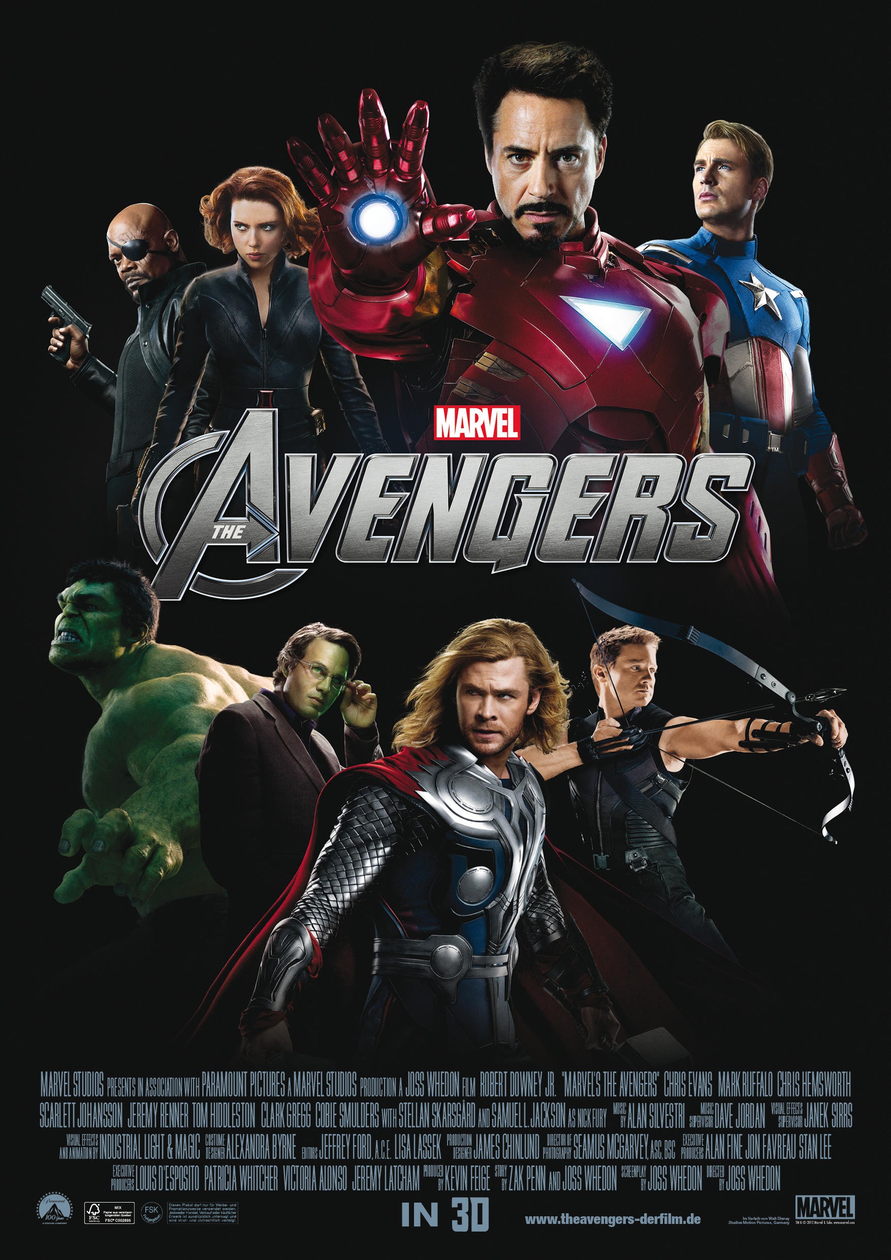 Mega Sized Movie Poster Image for The Avengers (#26 of 35)