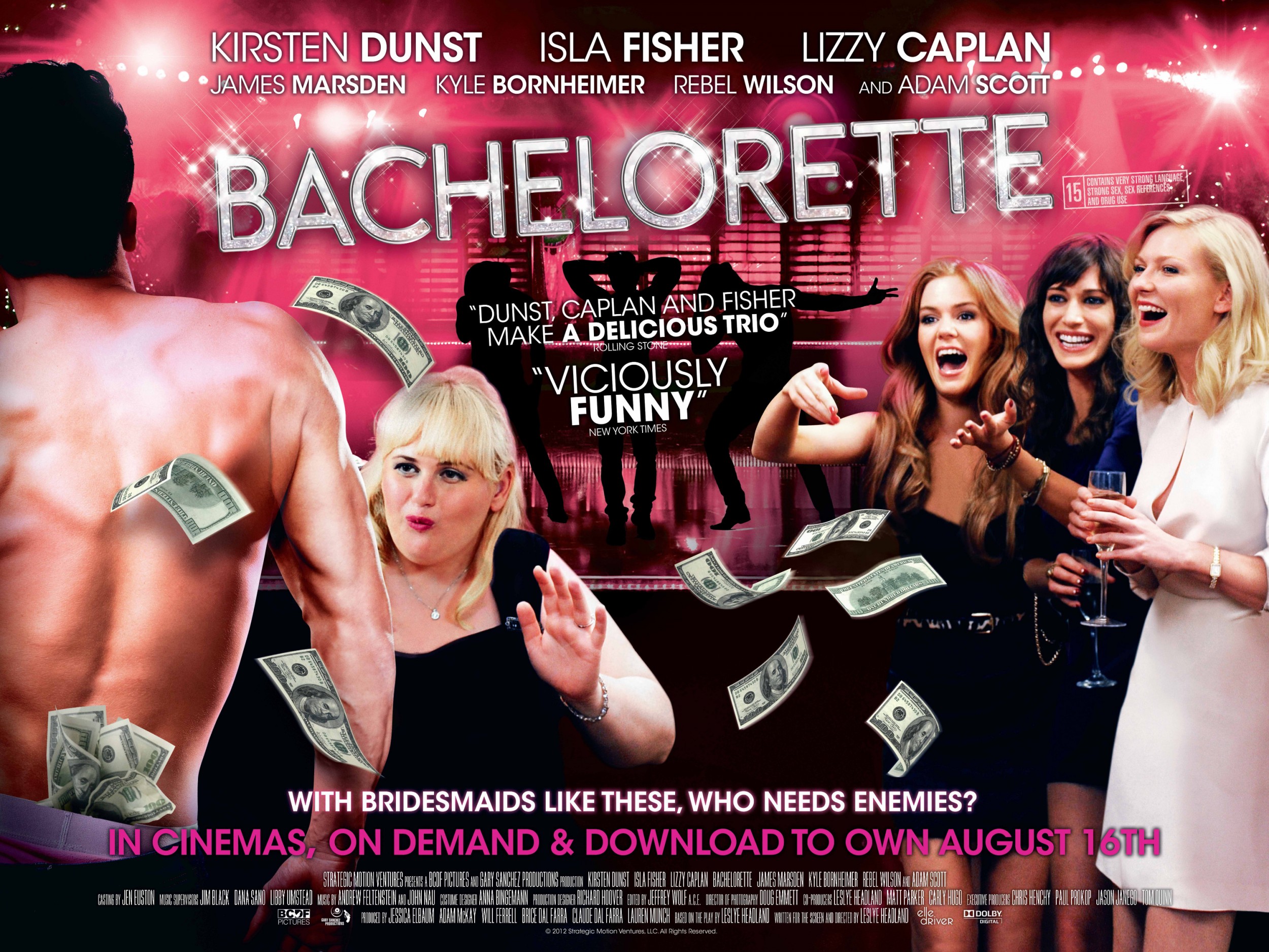 Mega Sized Movie Poster Image for Bachelorette (#3 of 3)