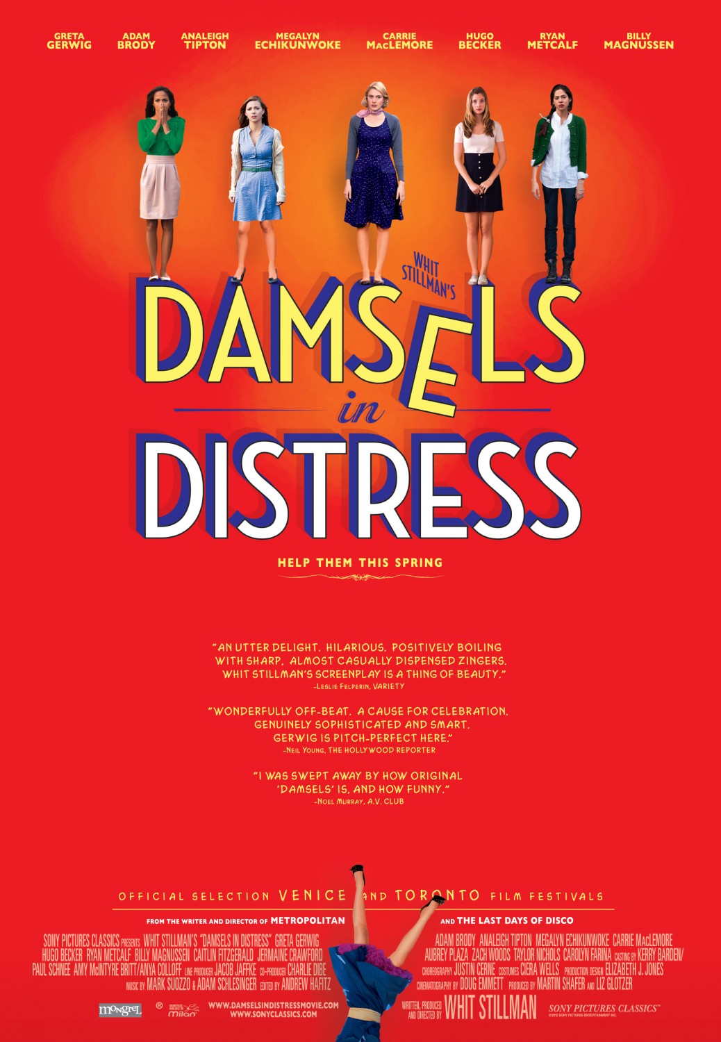 Extra Large Movie Poster Image for Damsels in Distress (#1 of 2)