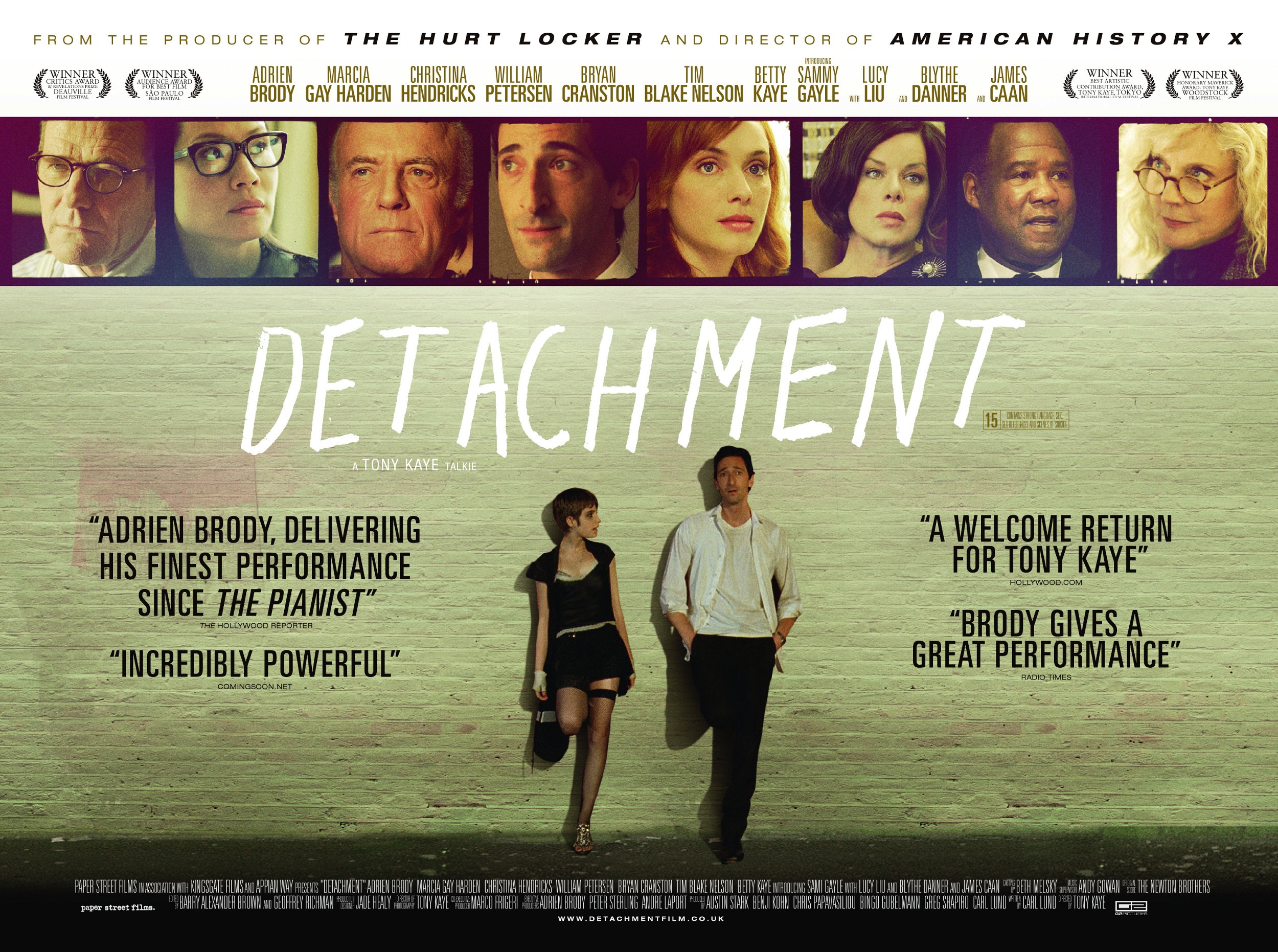 Mega Sized Movie Poster Image for Detachment (#5 of 5)