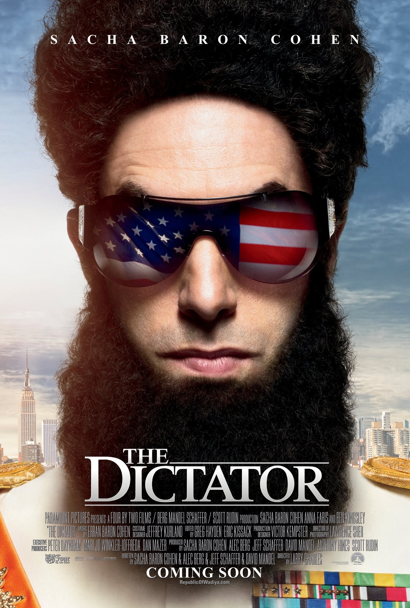 Mega Sized Movie Poster Image for The Dictator (#2 of 5)