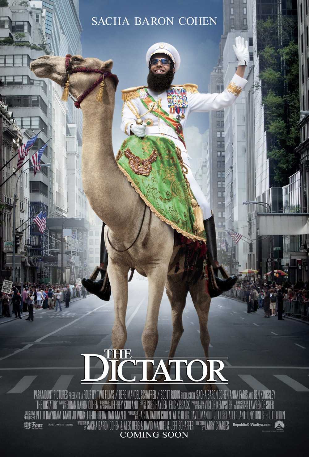 Extra Large Movie Poster Image for The Dictator (#3 of 5)