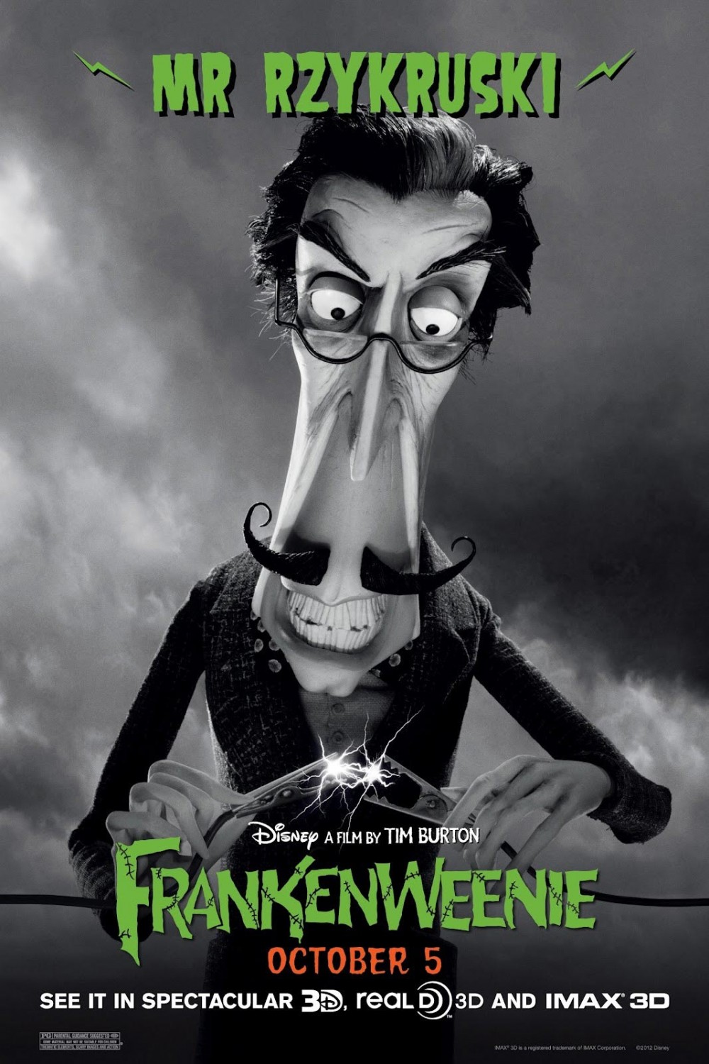 Extra Large Movie Poster Image for Frankenweenie (#8 of 20)