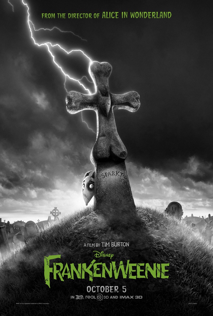 Extra Large Movie Poster Image for Frankenweenie (#1 of 20)