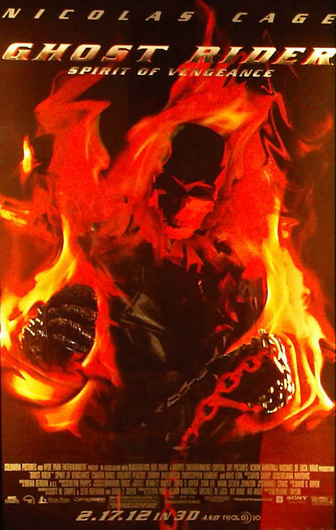 Ghost Rider: Spirit of Vengeance Movie Poster