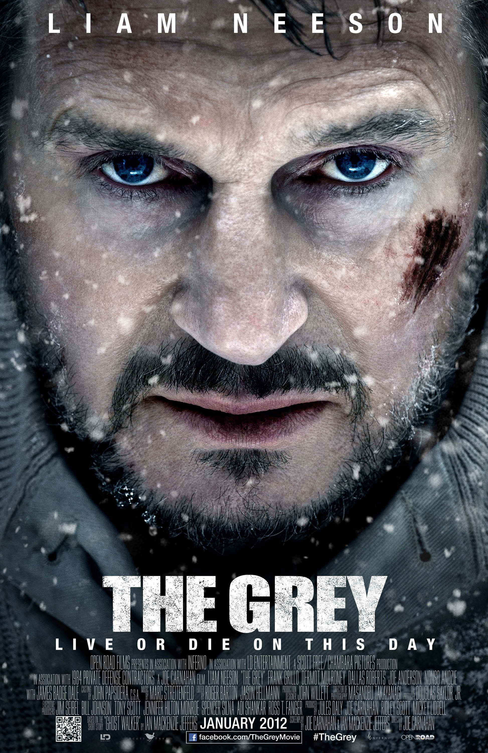 Mega Sized Movie Poster Image for The Grey (#1 of 3)