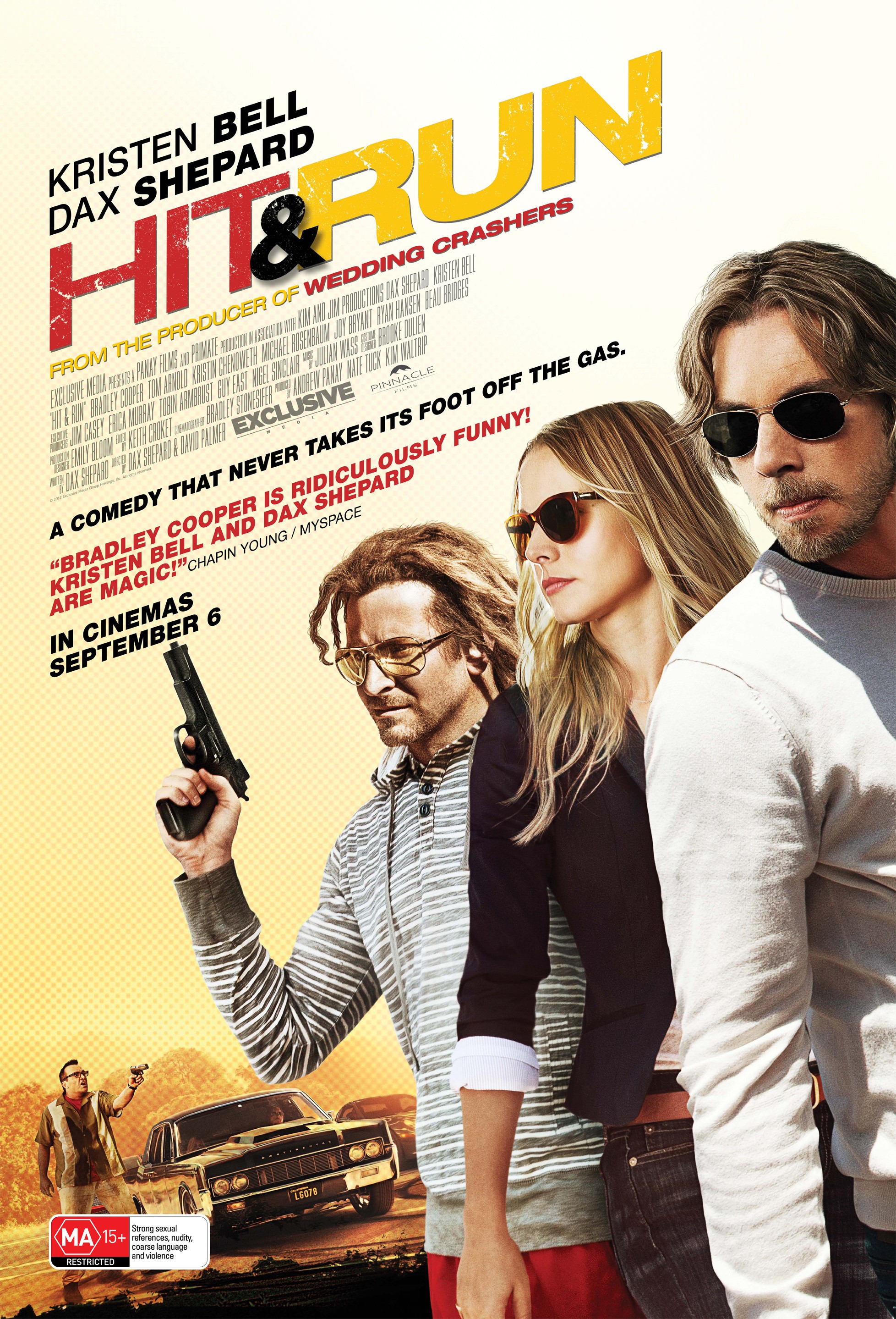 Mega Sized Movie Poster Image for Hit and Run (#3 of 4)