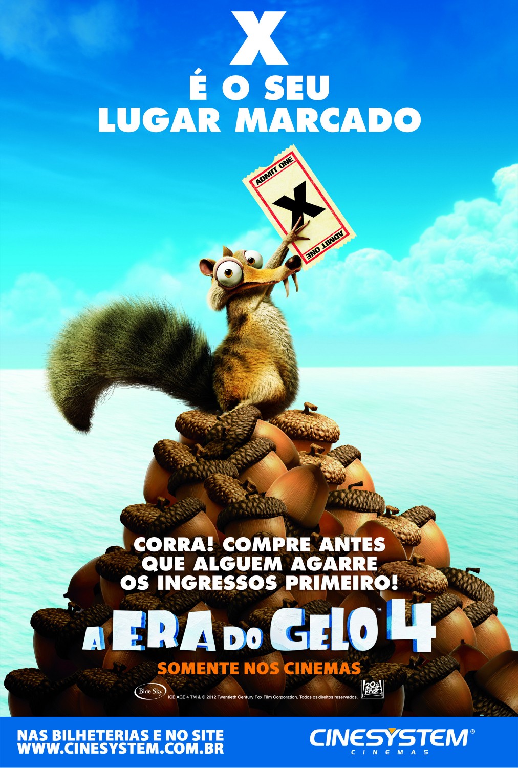 Extra Large Movie Poster Image for Ice Age: Continental Drift (#13 of 13)