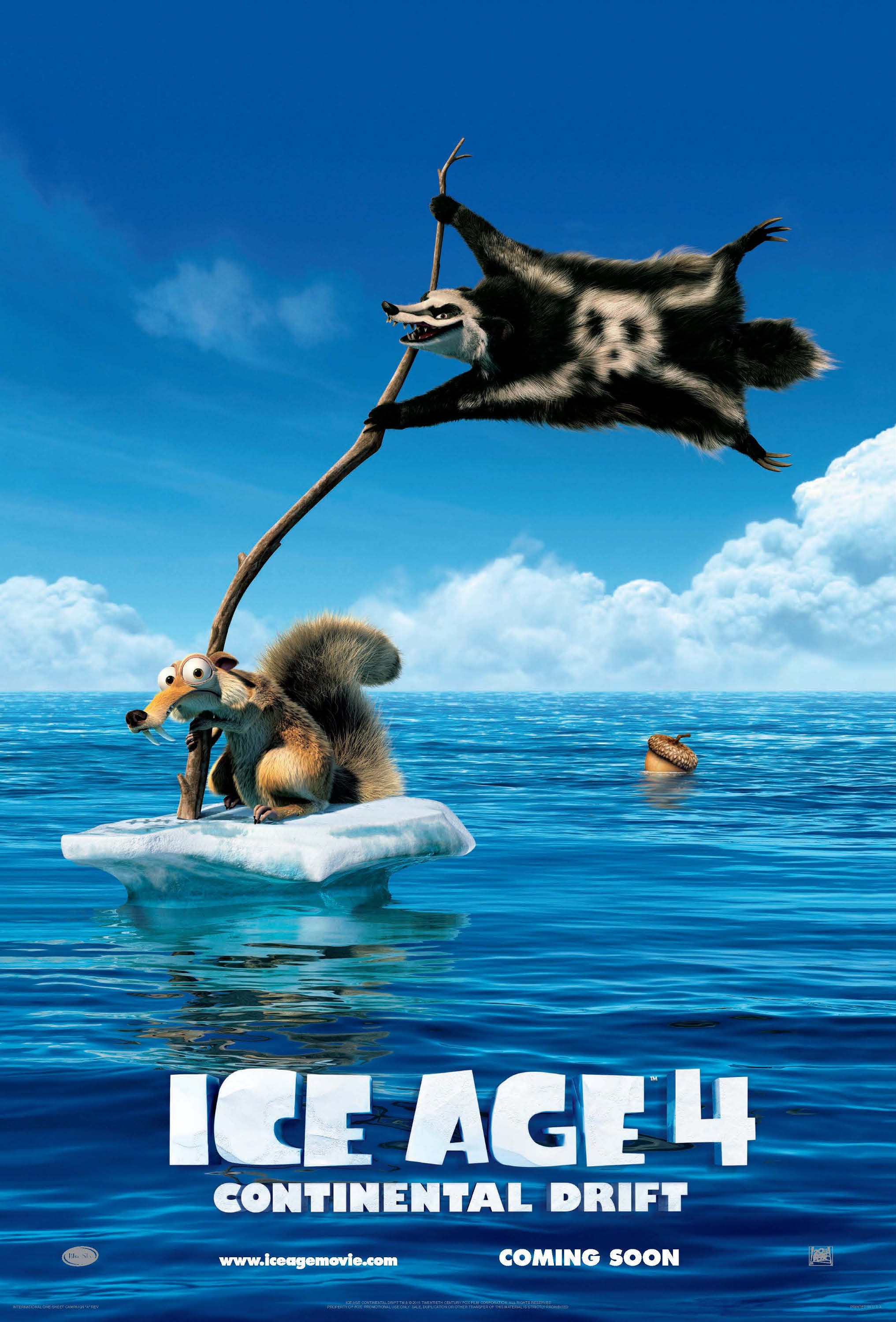 Mega Sized Movie Poster Image for Ice Age: Continental Drift (#2 of 13)