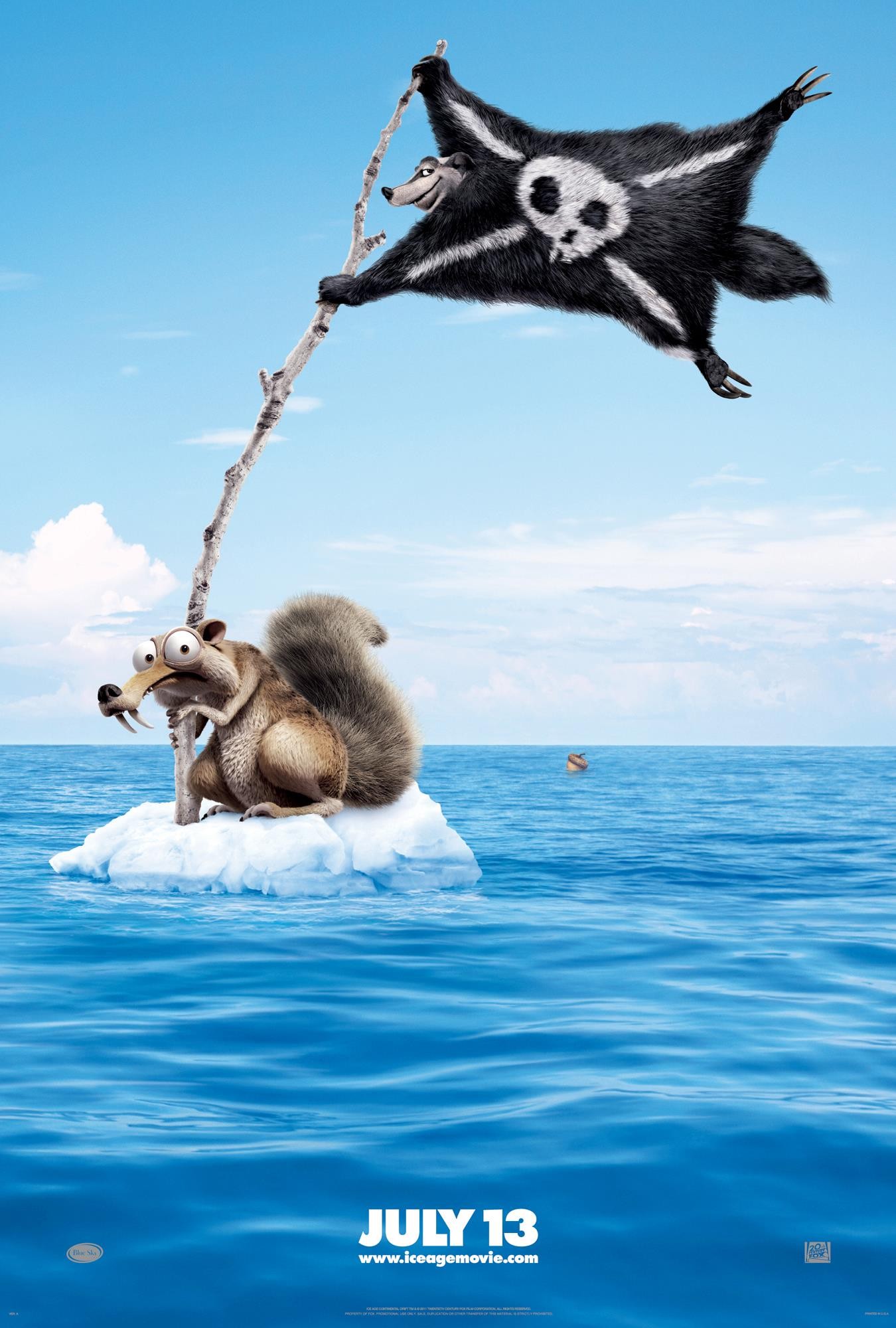 Mega Sized Movie Poster Image for Ice Age: Continental Drift (#1 of 13)