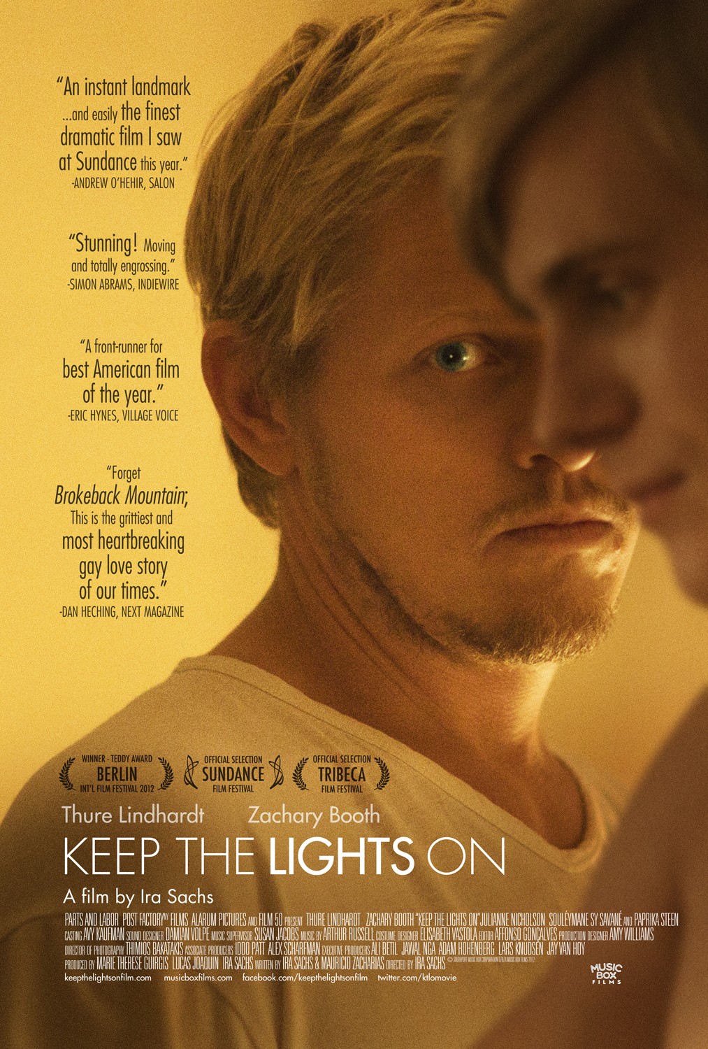 Extra Large Movie Poster Image for Keep the Lights On (#1 of 2)