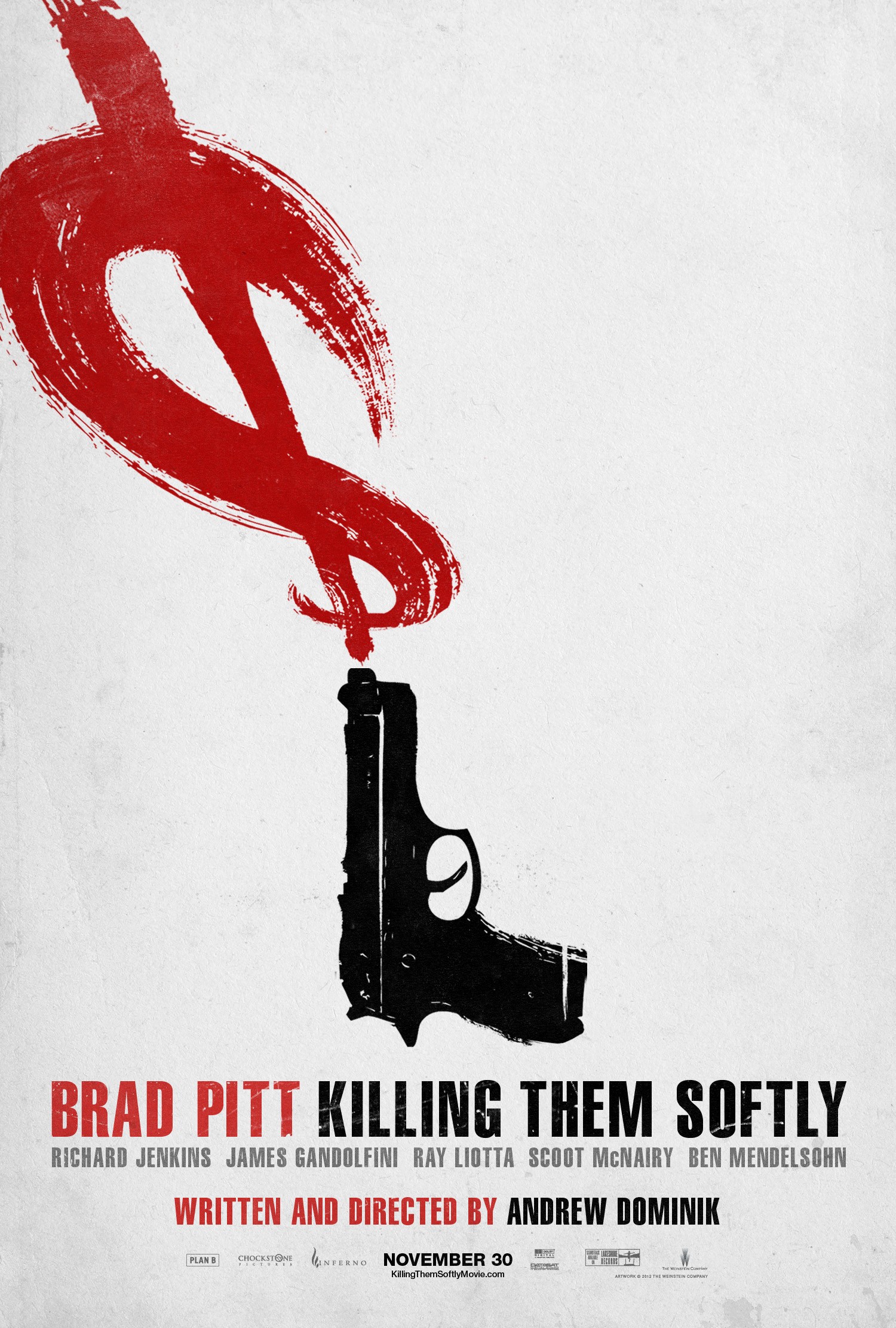 Mega Sized Movie Poster Image for Killing Them Softly (#12 of 16)