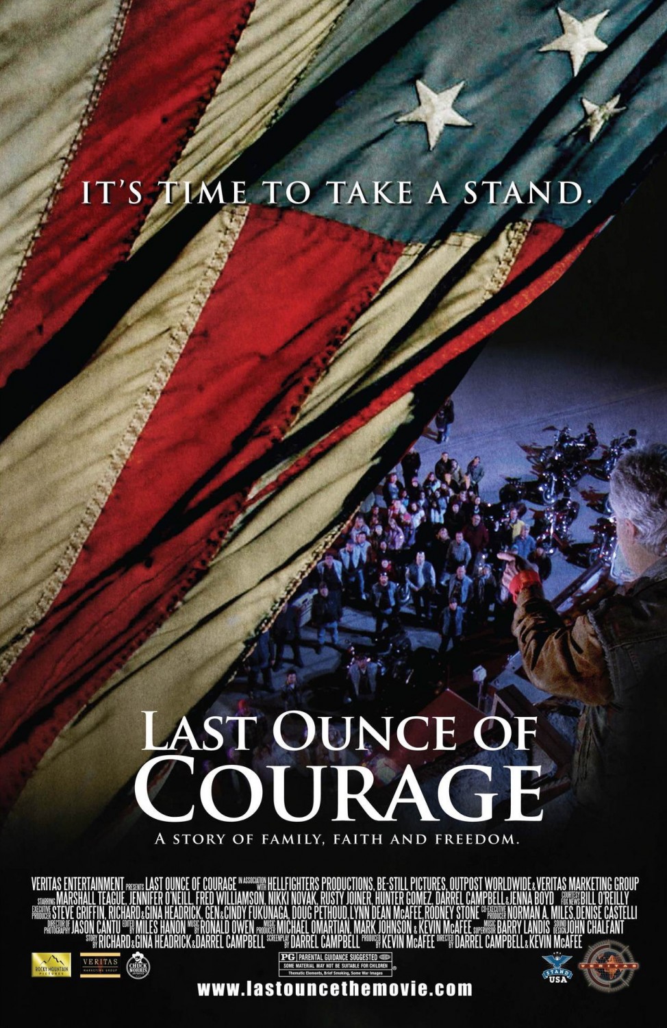 Extra Large Movie Poster Image for Last Ounce of Courage 