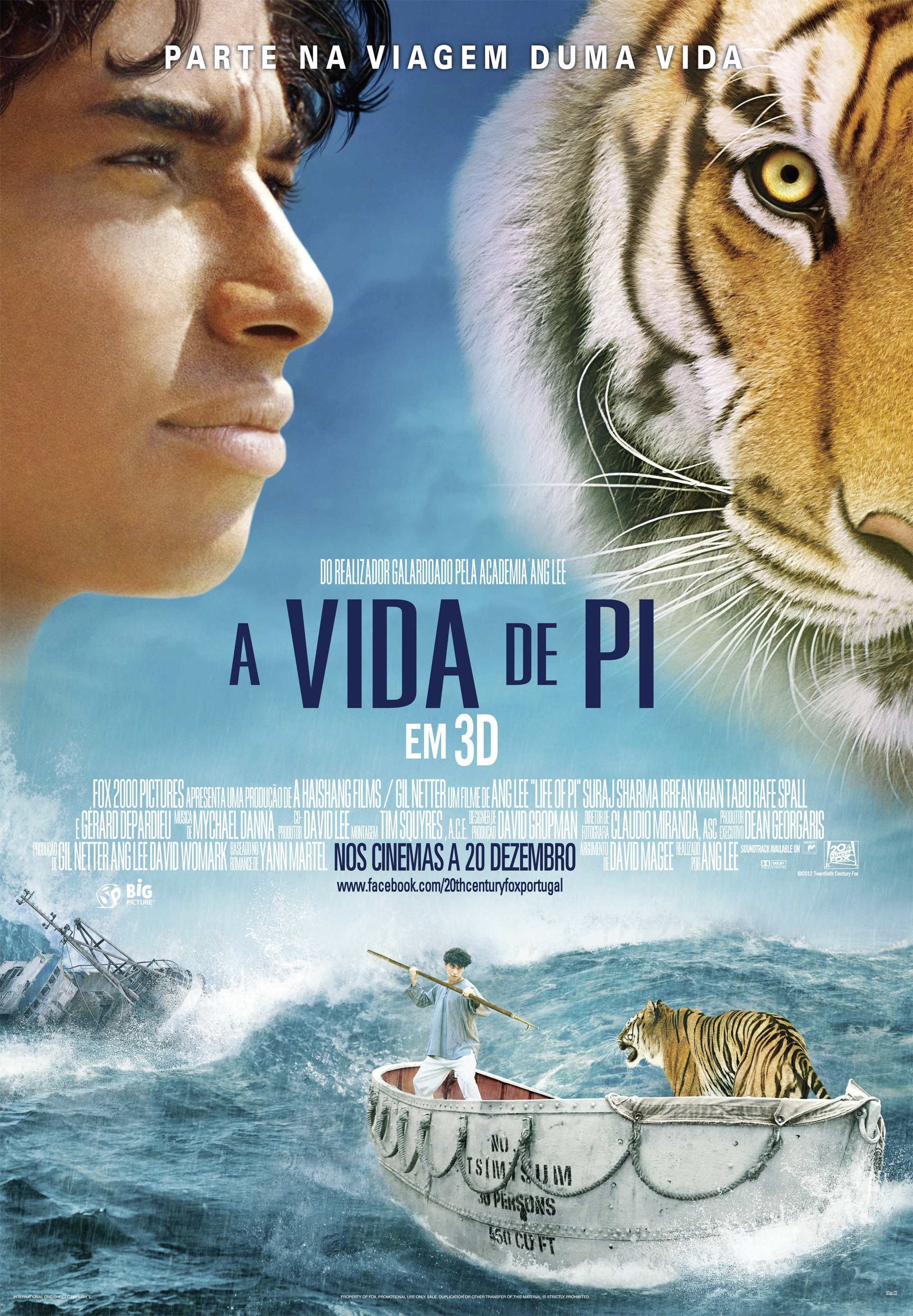 Mega Sized Movie Poster Image for Life of Pi (#11 of 12)