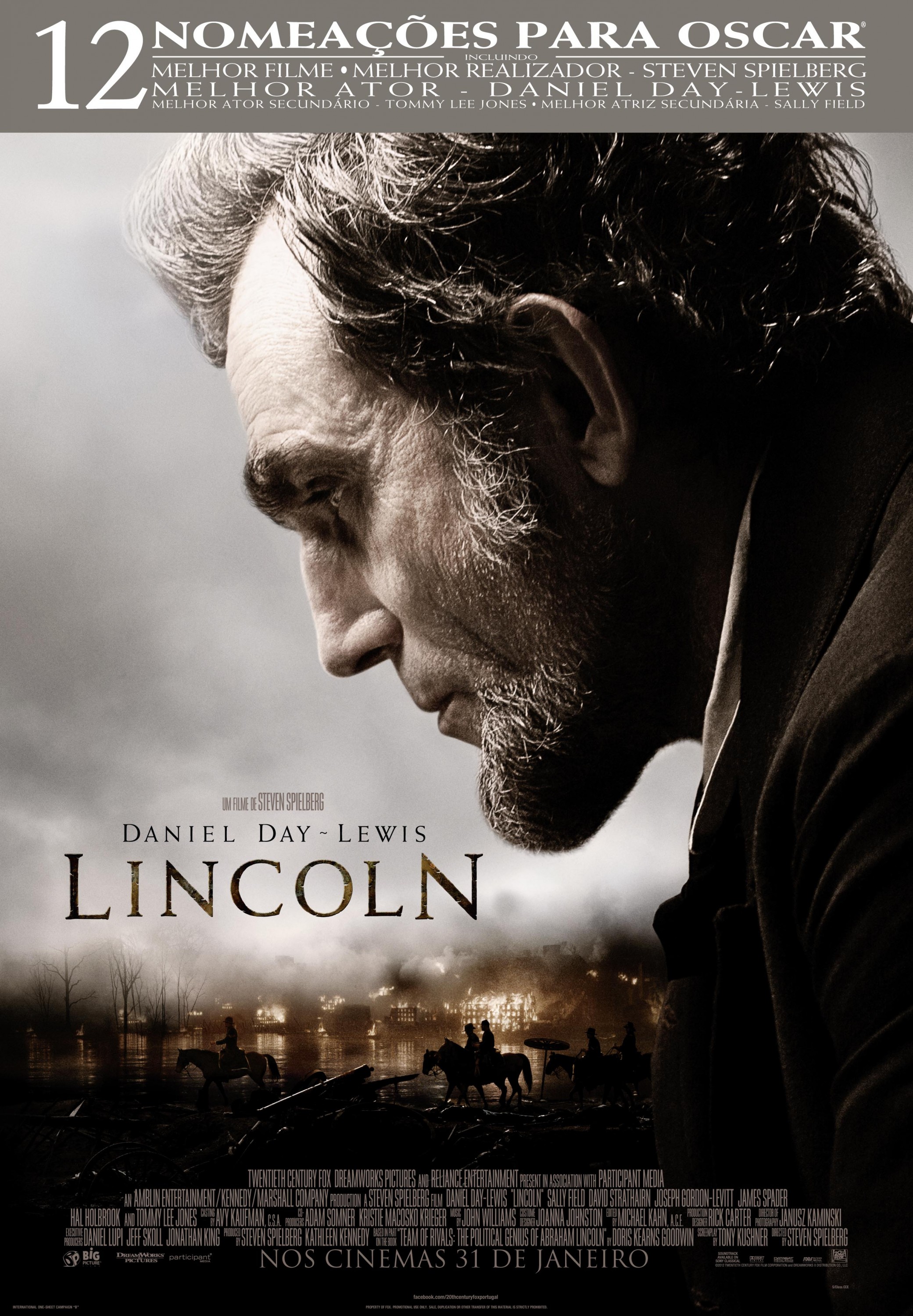 Mega Sized Movie Poster Image for Lincoln (#2 of 3)