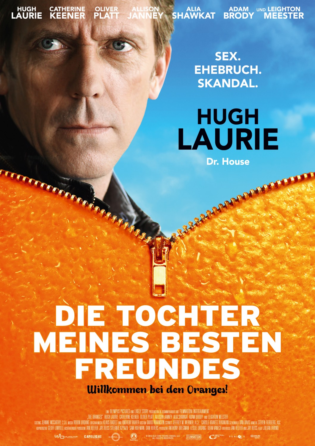 Extra Large Movie Poster Image for The Oranges (#4 of 6)