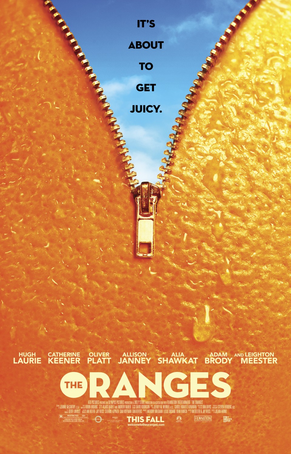 Extra Large Movie Poster Image for The Oranges (#1 of 6)