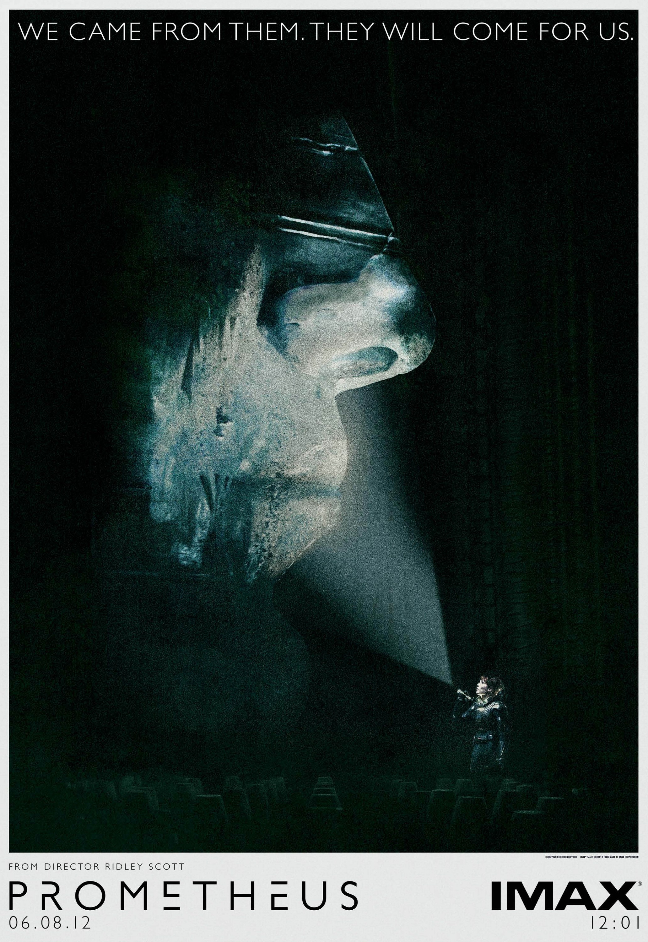 Mega Sized Movie Poster Image for Prometheus (#9 of 11)