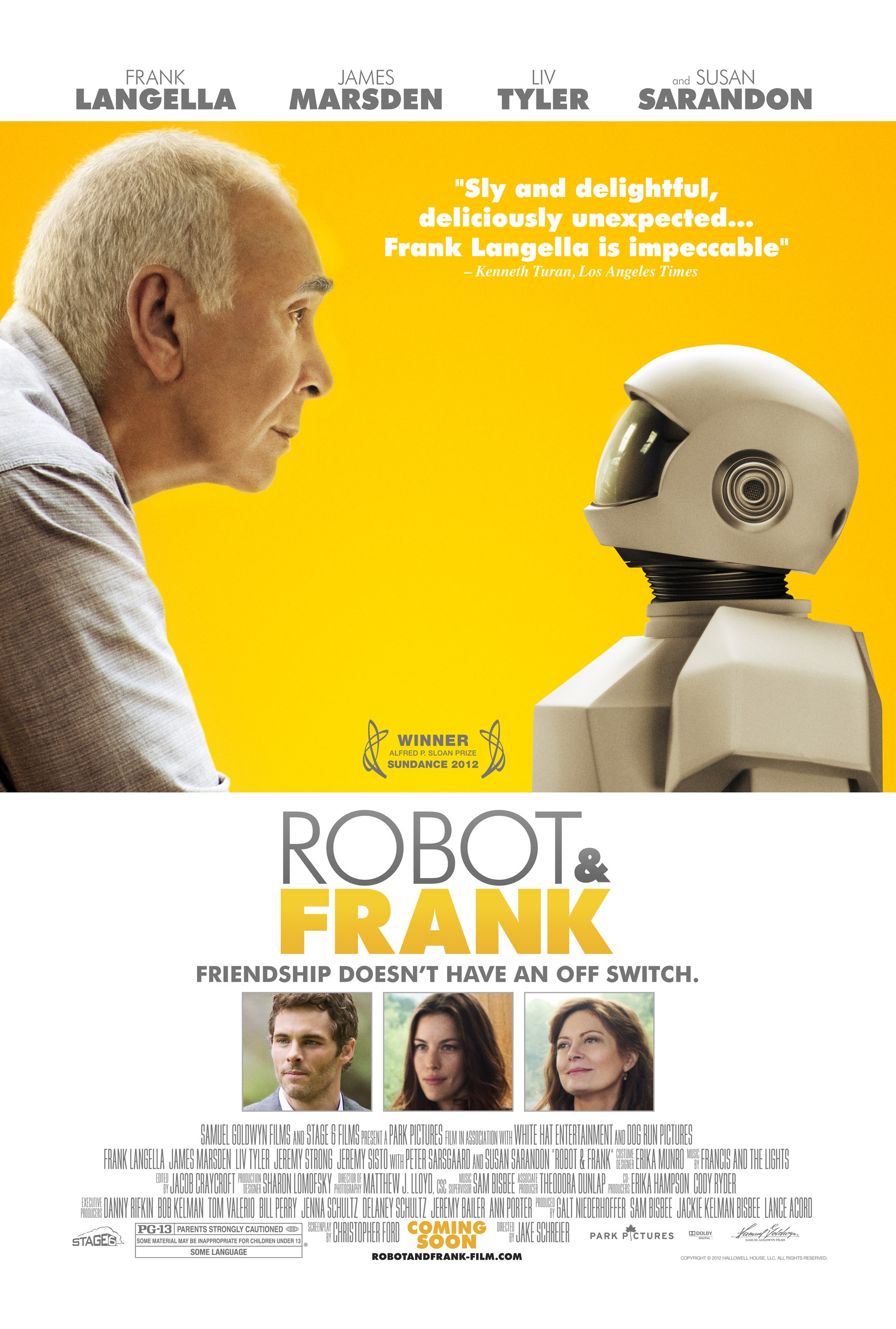 Mega Sized Movie Poster Image for Robot and Frank (#1 of 3)