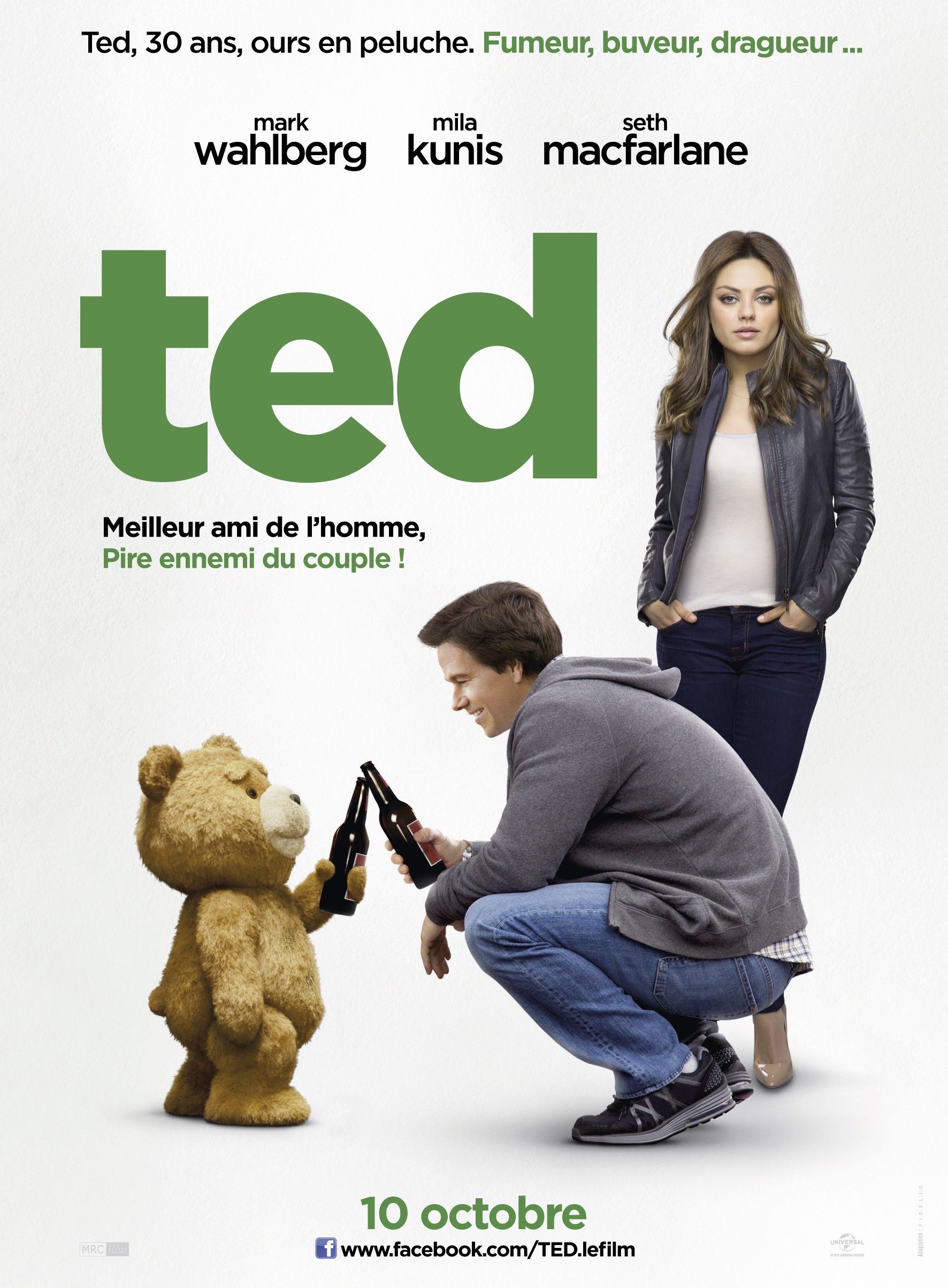 Mega Sized Movie Poster Image for Ted (#6 of 7)