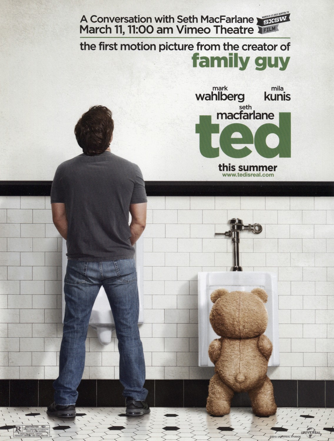 Extra Large Movie Poster Image for Ted (#1 of 7)