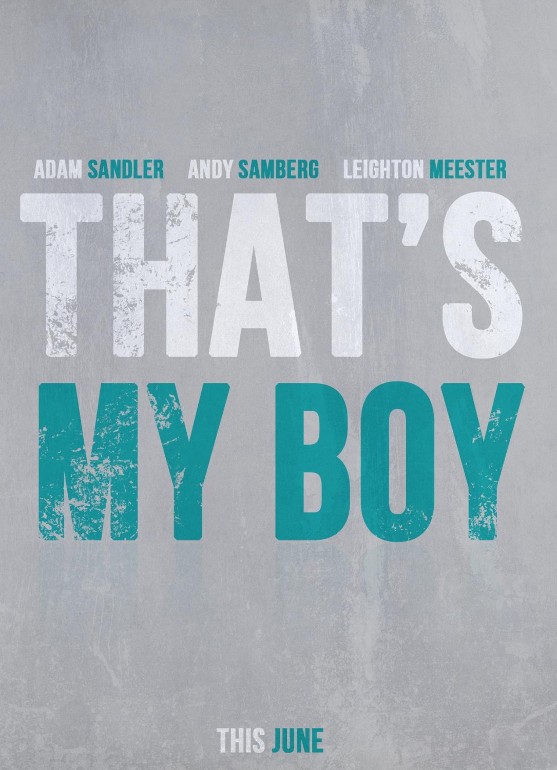 Extra Large Movie Poster Image for That's My Boy (#1 of 2)