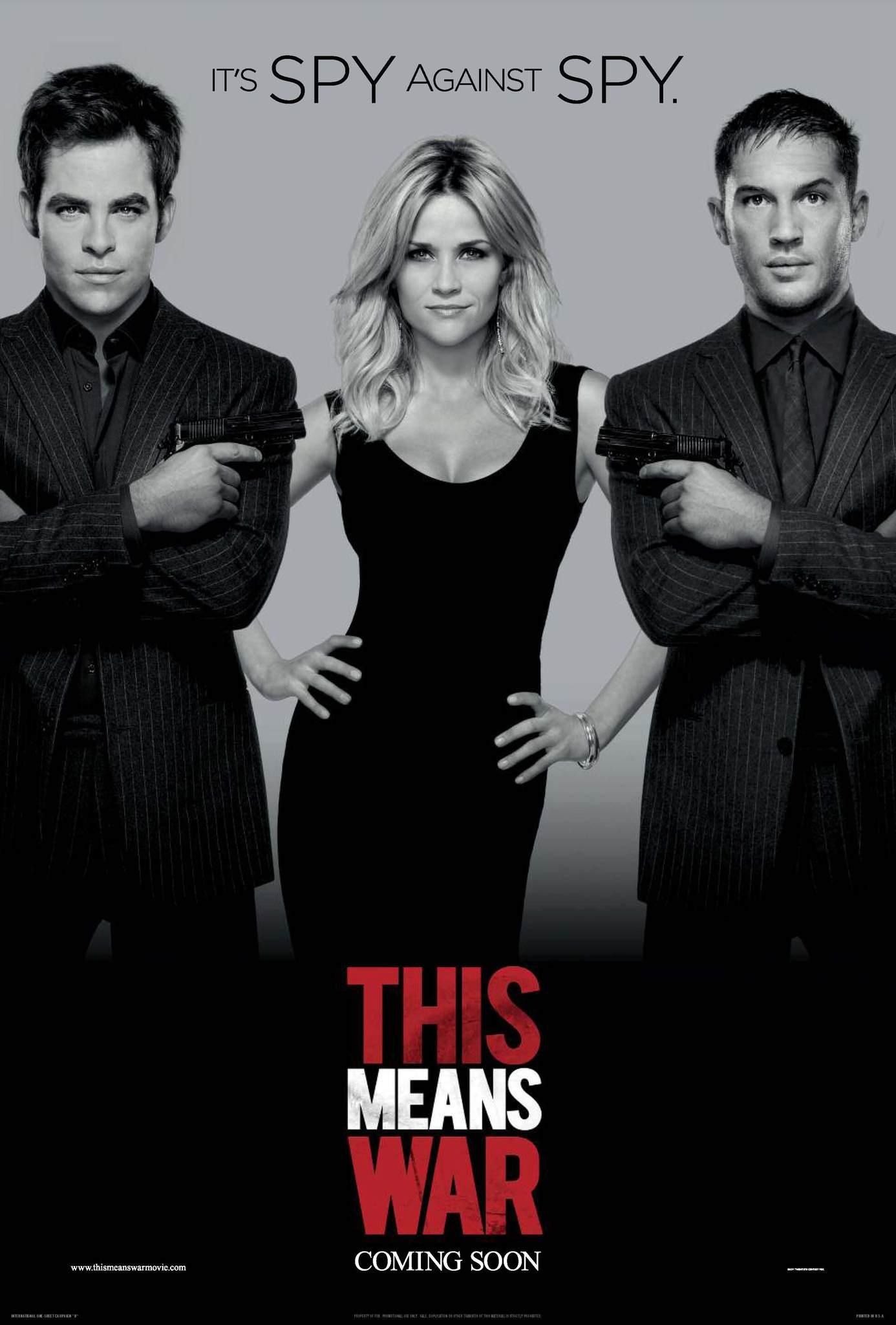 Mega Sized Movie Poster Image for This Means War (#1 of 5)