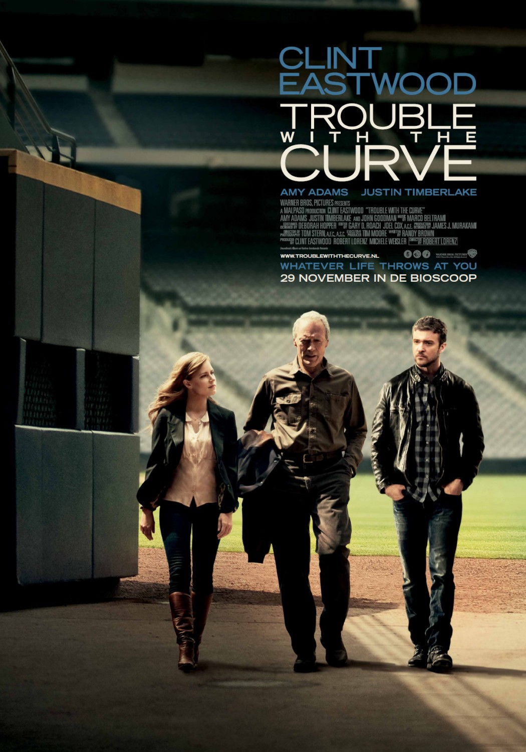 Extra Large Movie Poster Image for Trouble with the Curve (#3 of 3)