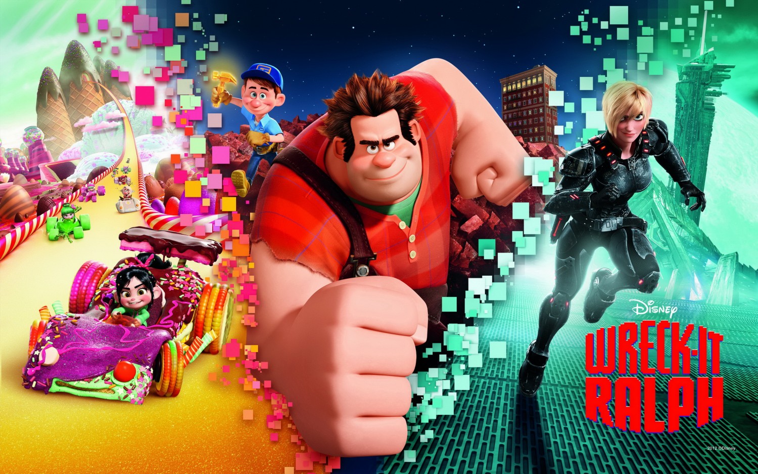 Extra Large Movie Poster Image for Wreck-It Ralph (#18 of 18)
