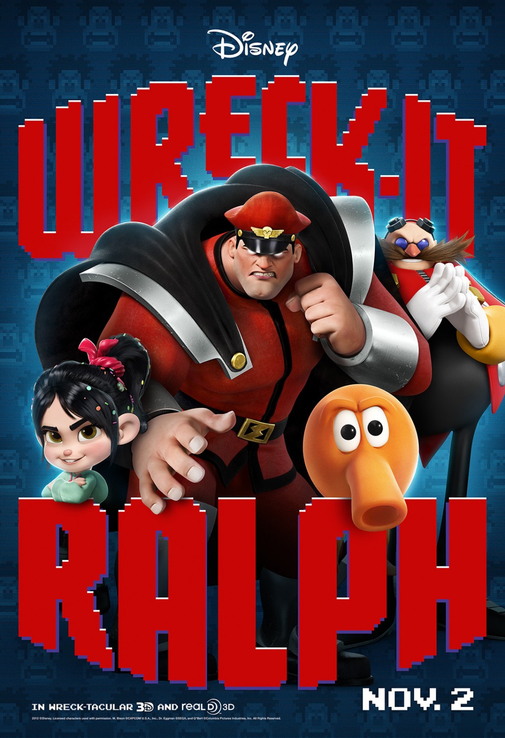Extra Large Movie Poster Image for Wreck-It Ralph (#8 of 18)