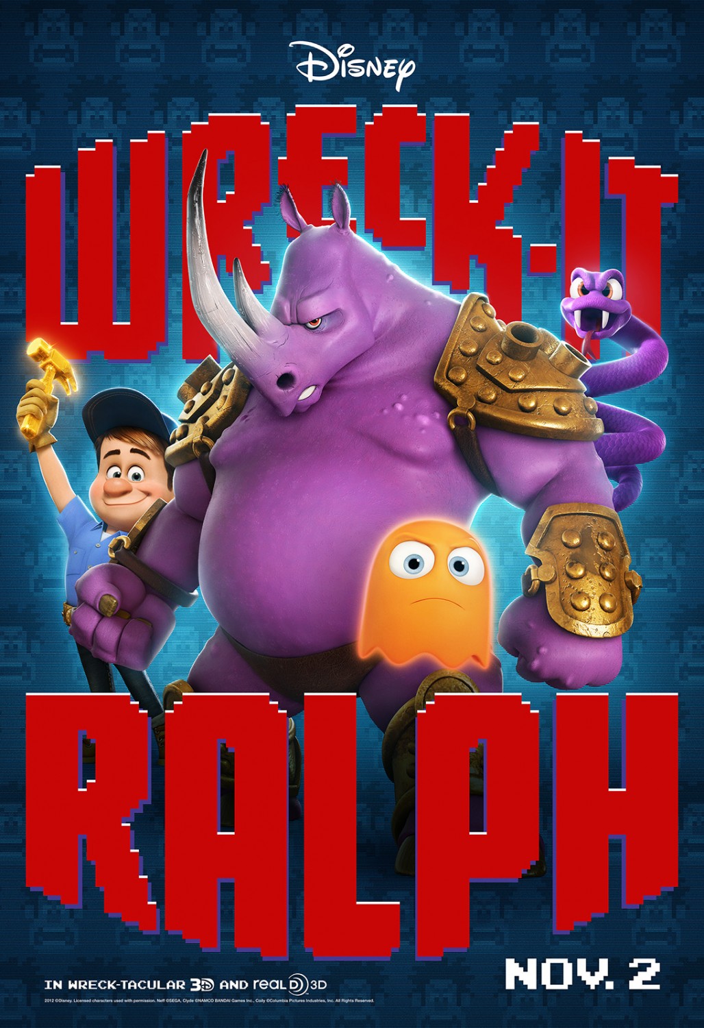 Extra Large Movie Poster Image for Wreck-It Ralph (#9 of 18)