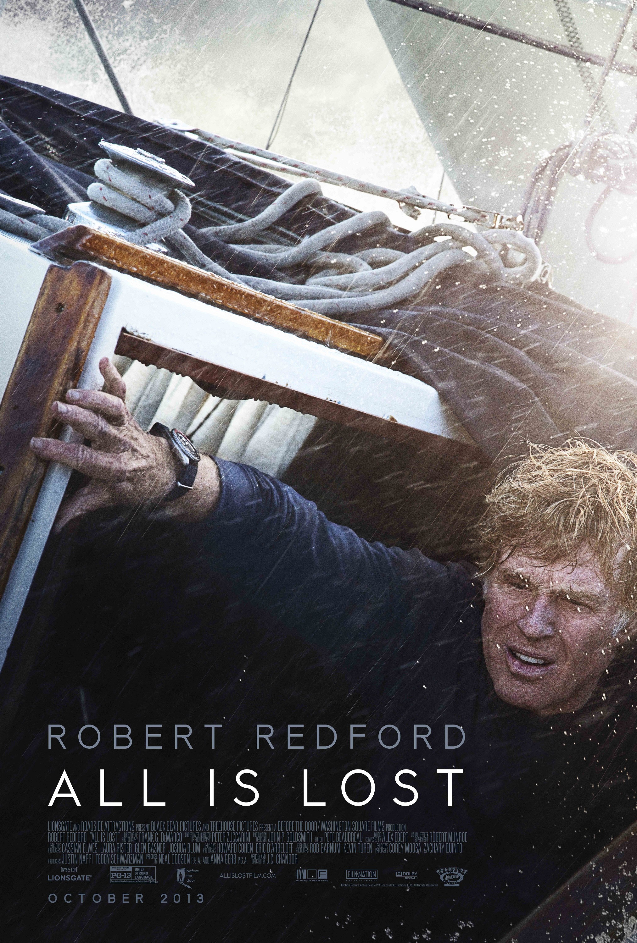 Mega Sized Movie Poster Image for All Is Lost (#5 of 6)
