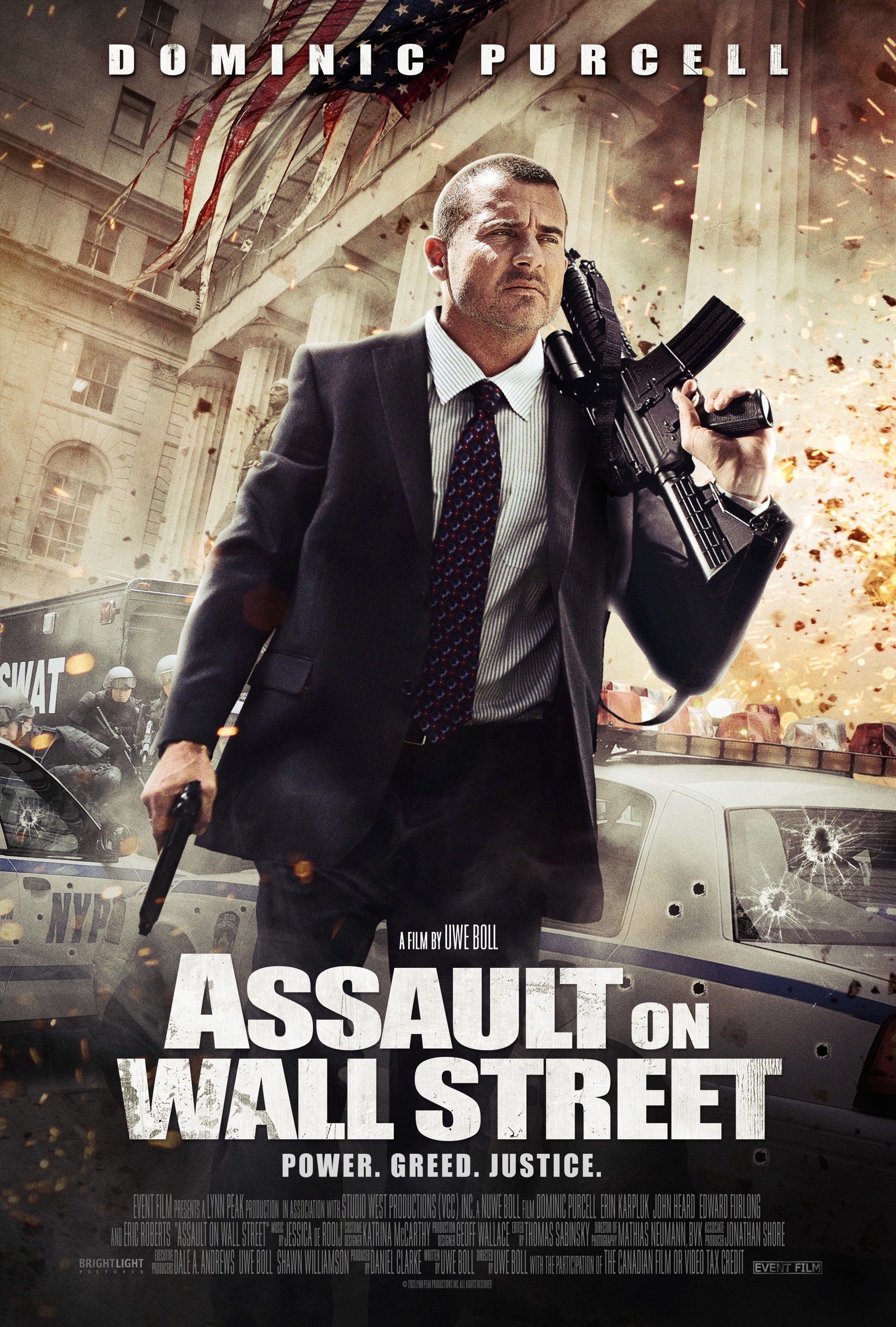 Mega Sized Movie Poster Image for Assault on Wall Street 