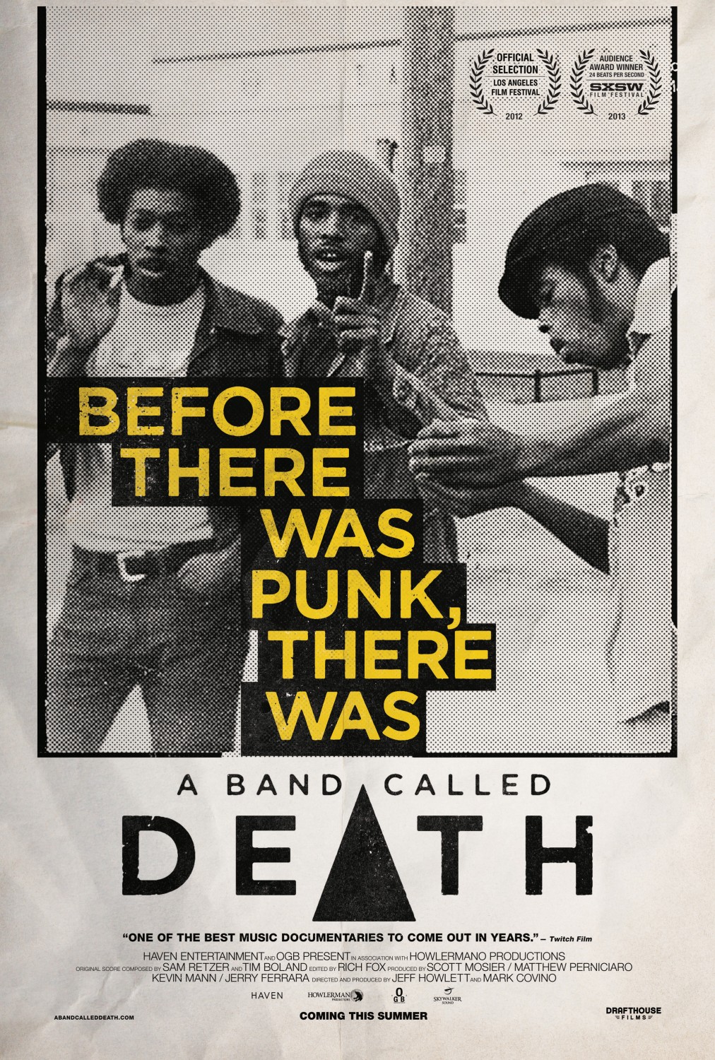 Extra Large Movie Poster Image for A Band Called Death 