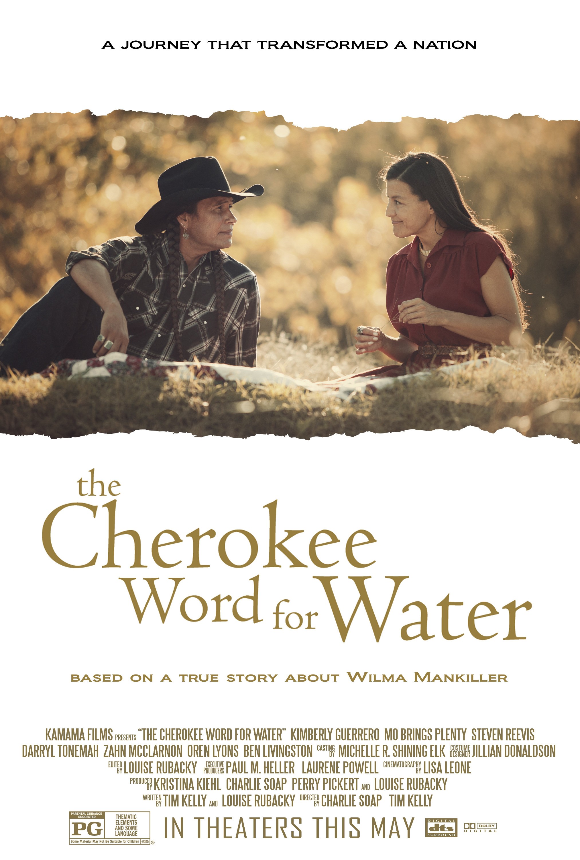Mega Sized Movie Poster Image for The Cherokee Word for Water 