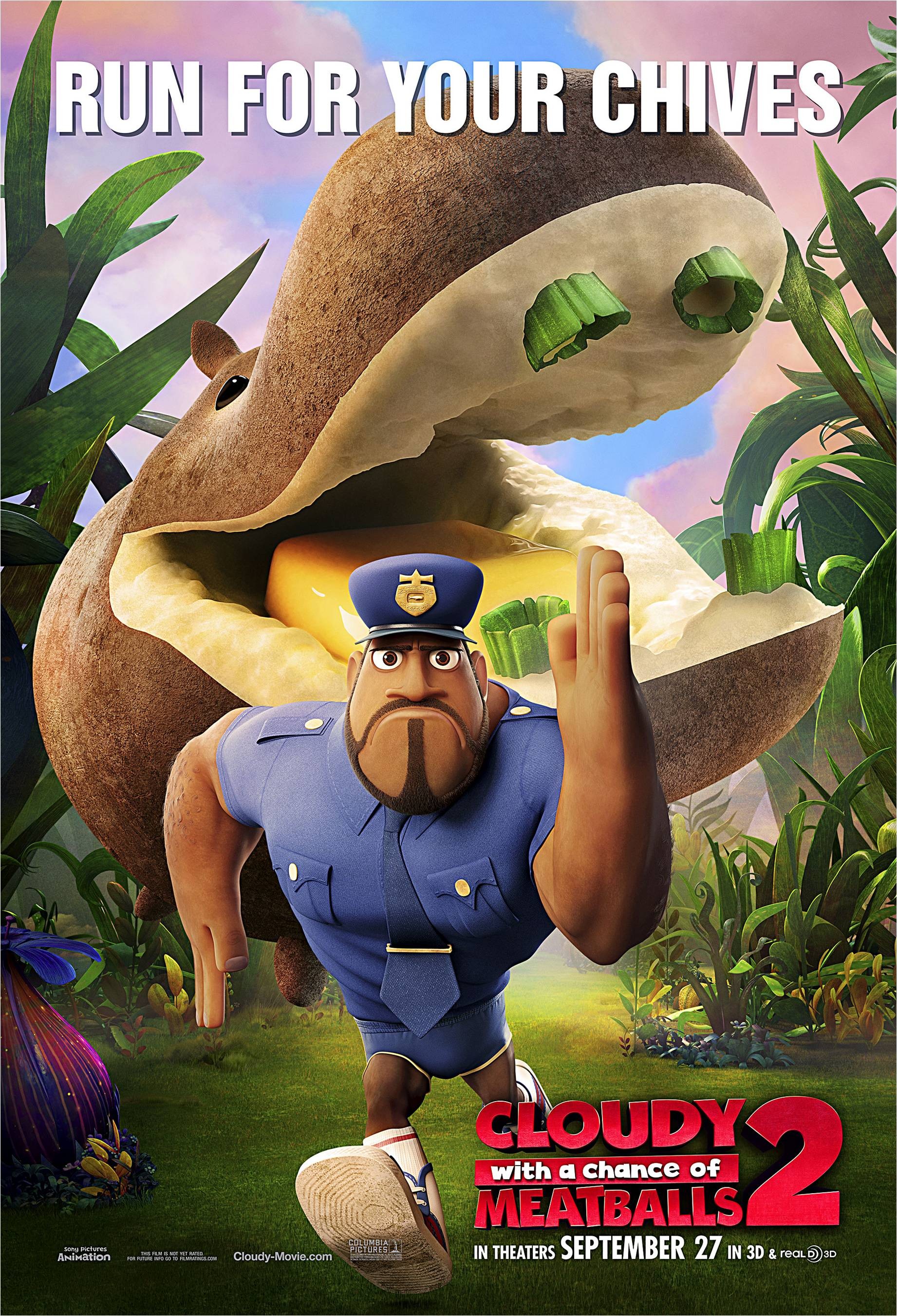 Mega Sized Movie Poster Image for Cloudy with a Chance of Meatballs 2 (#5 of 9)