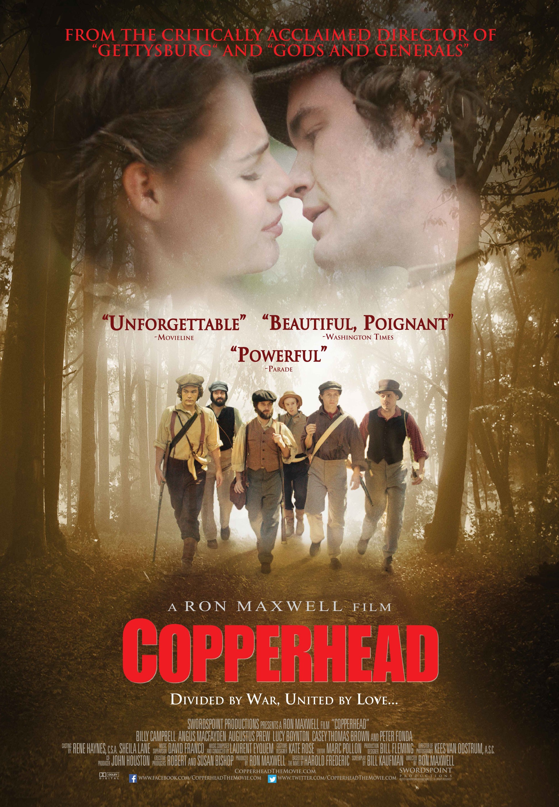 Mega Sized Movie Poster Image for Copperhead (#2 of 2)