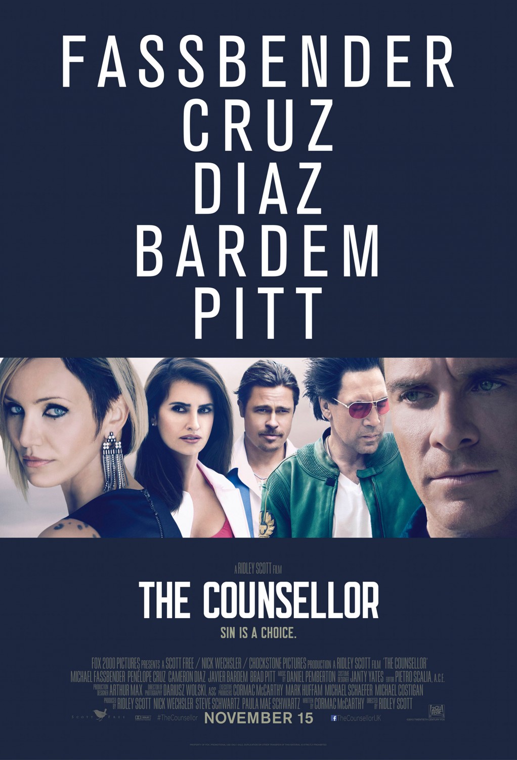 Extra Large Movie Poster Image for The Counselor (#7 of 8)