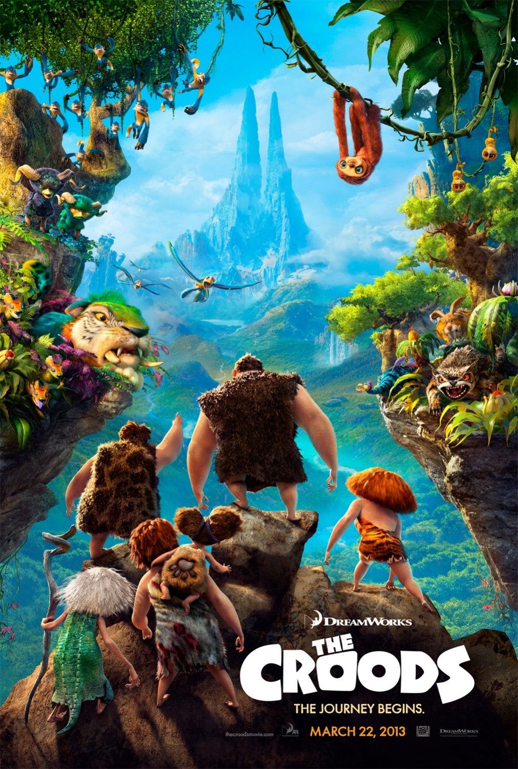 Extra Large Movie Poster Image for The Croods (#1 of 18)