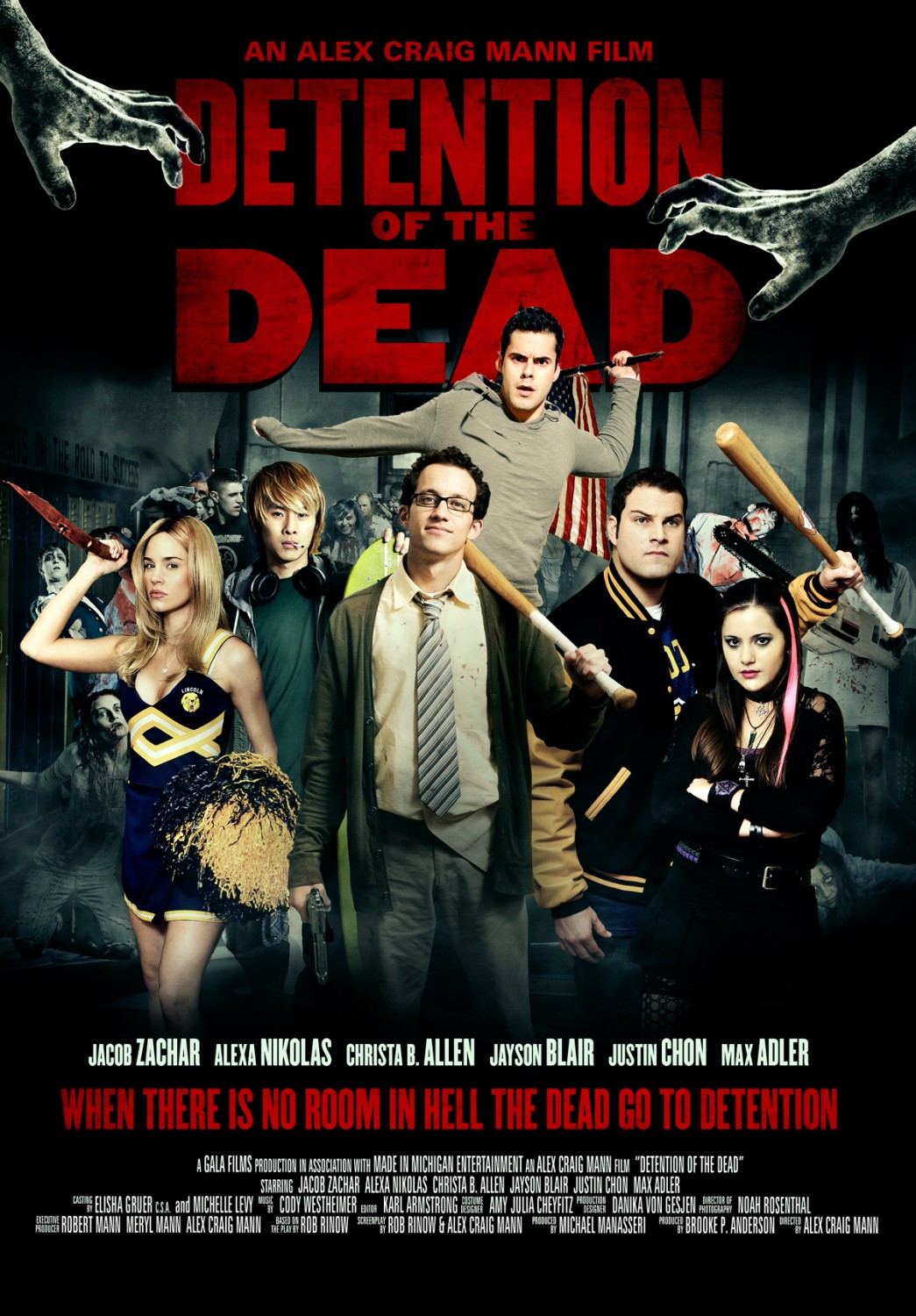Extra Large Movie Poster Image for Detention of the Dead (#2 of 2)