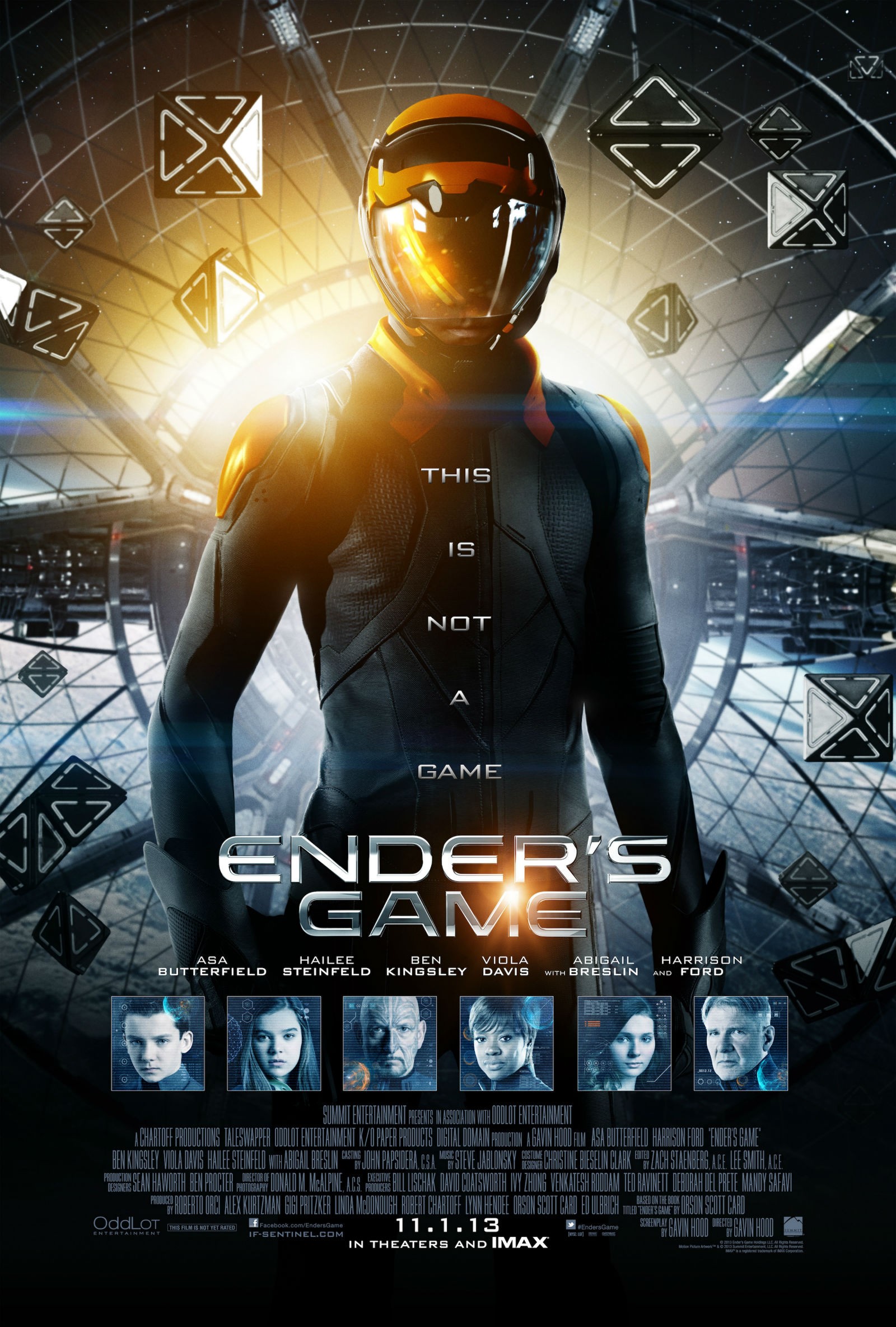Mega Sized Movie Poster Image for Ender's Game (#11 of 26)