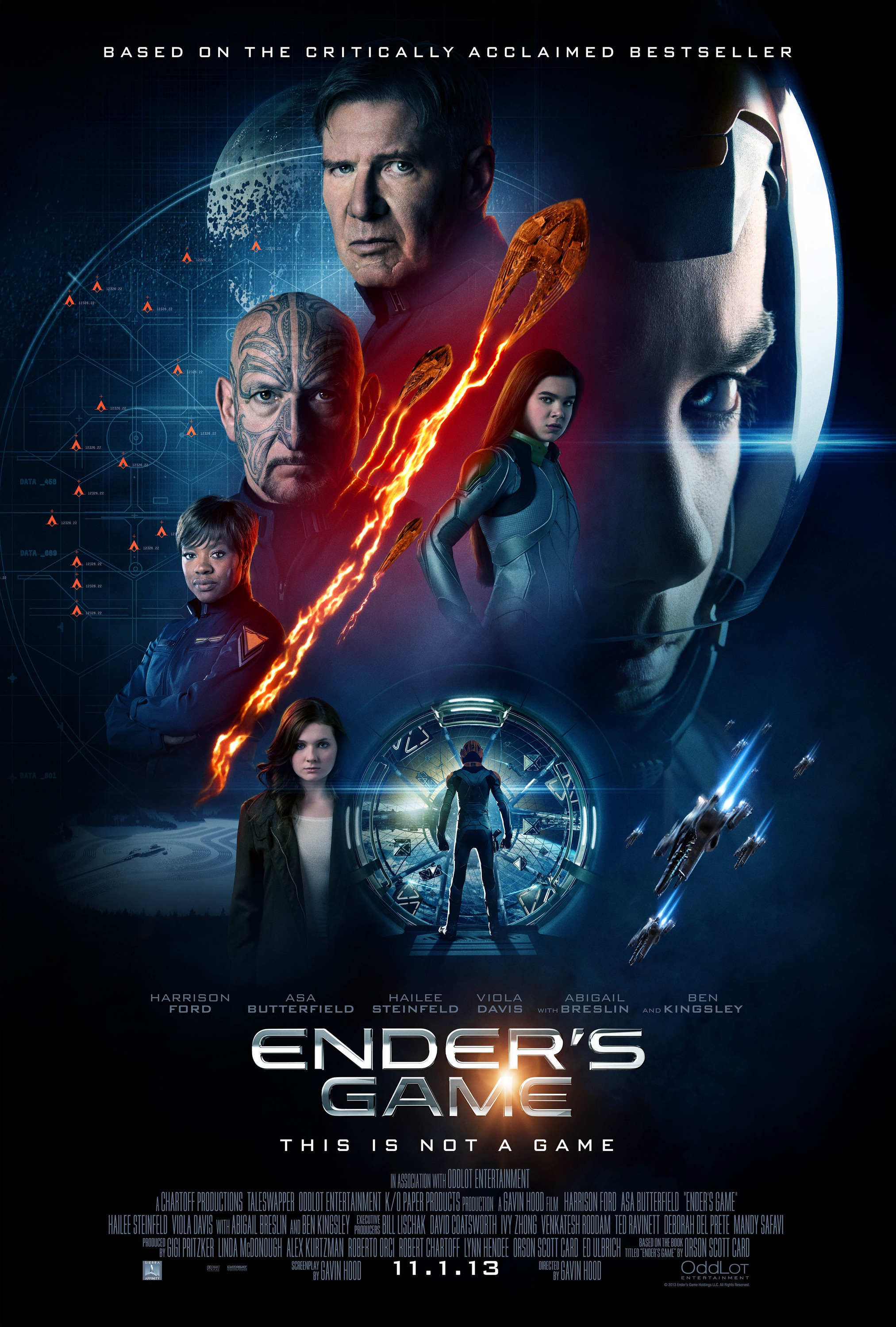 Mega Sized Movie Poster Image for Ender's Game (#12 of 26)