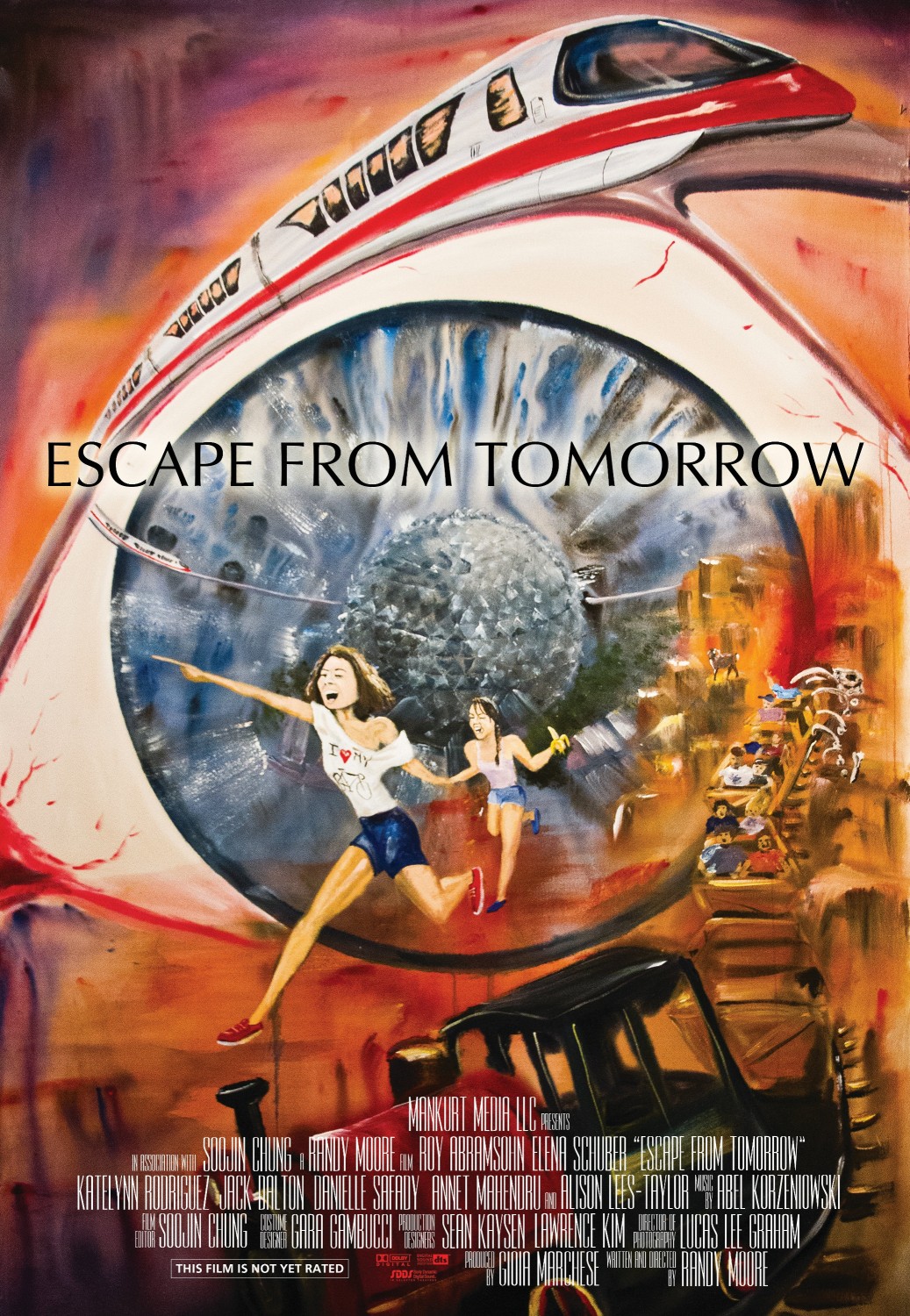 Extra Large Movie Poster Image for Escape from Tomorrow (#1 of 2)