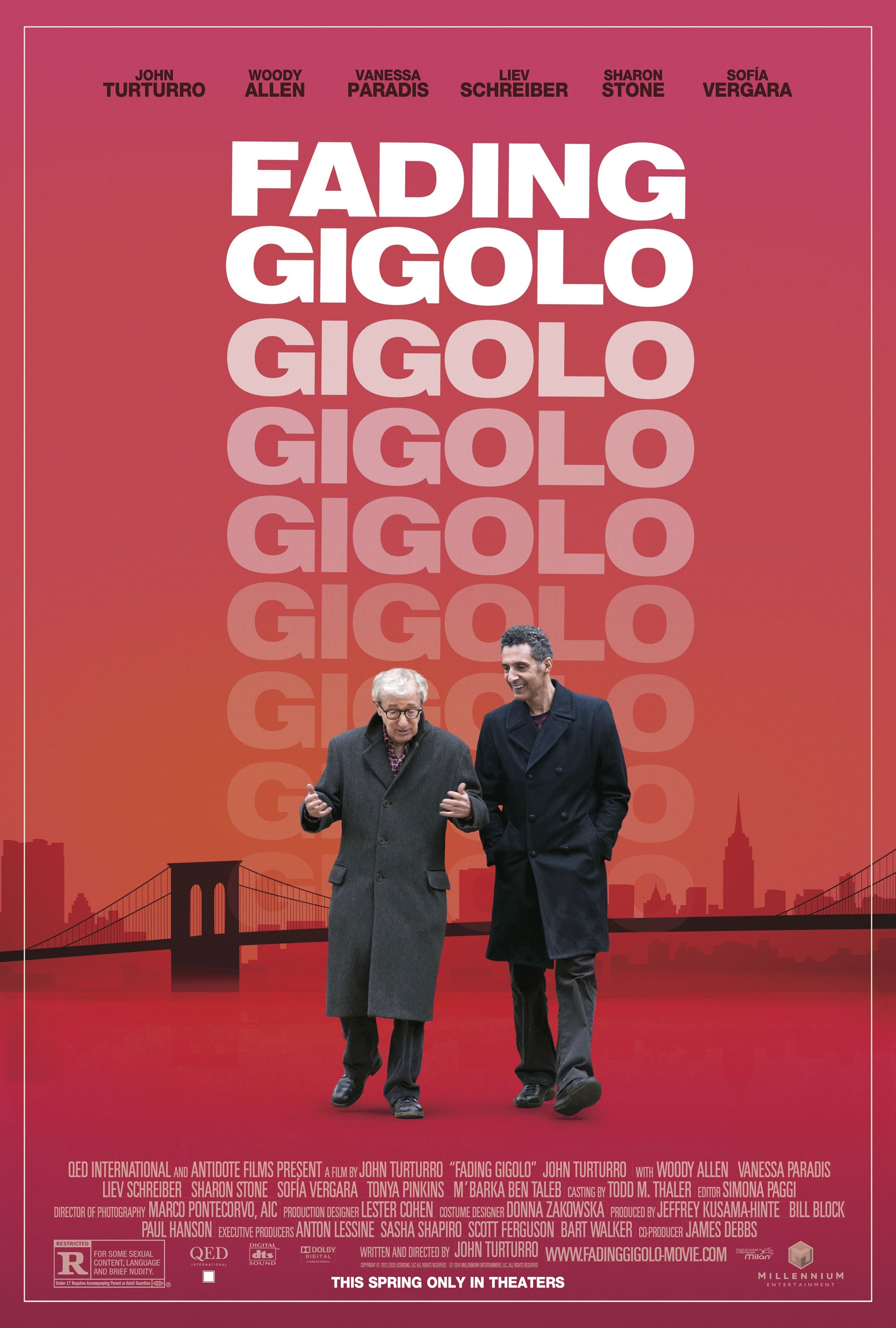 Mega Sized Movie Poster Image for Fading Gigolo (#3 of 9)