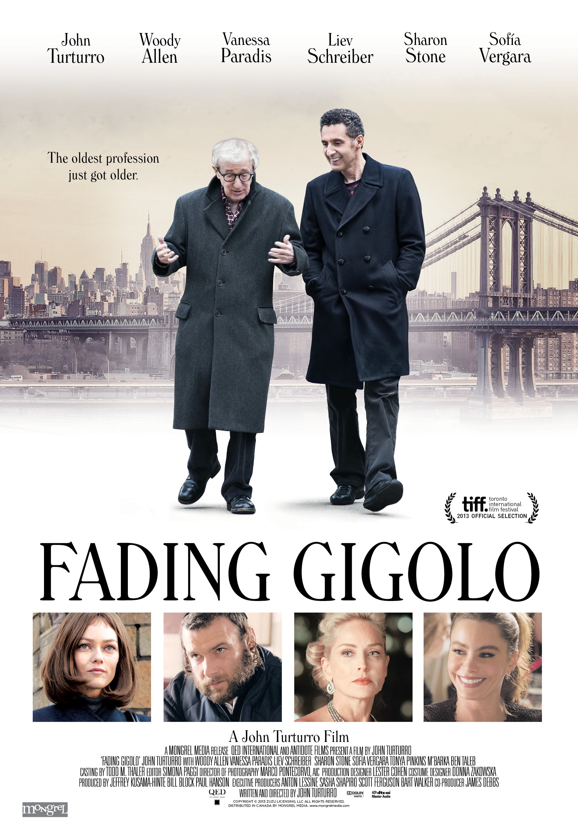 Mega Sized Movie Poster Image for Fading Gigolo (#4 of 9)