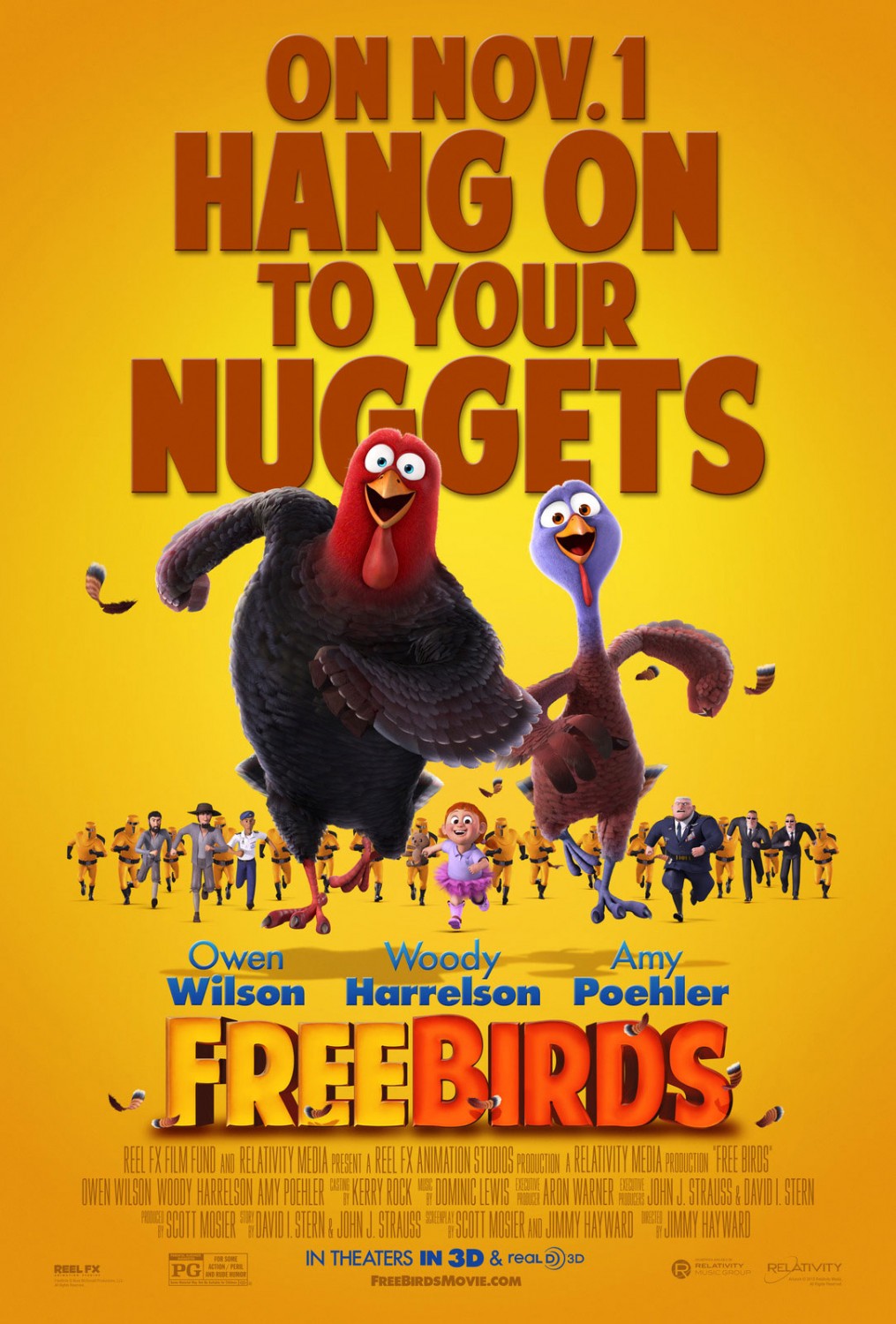 Extra Large Movie Poster Image for Free Birds (#4 of 11)