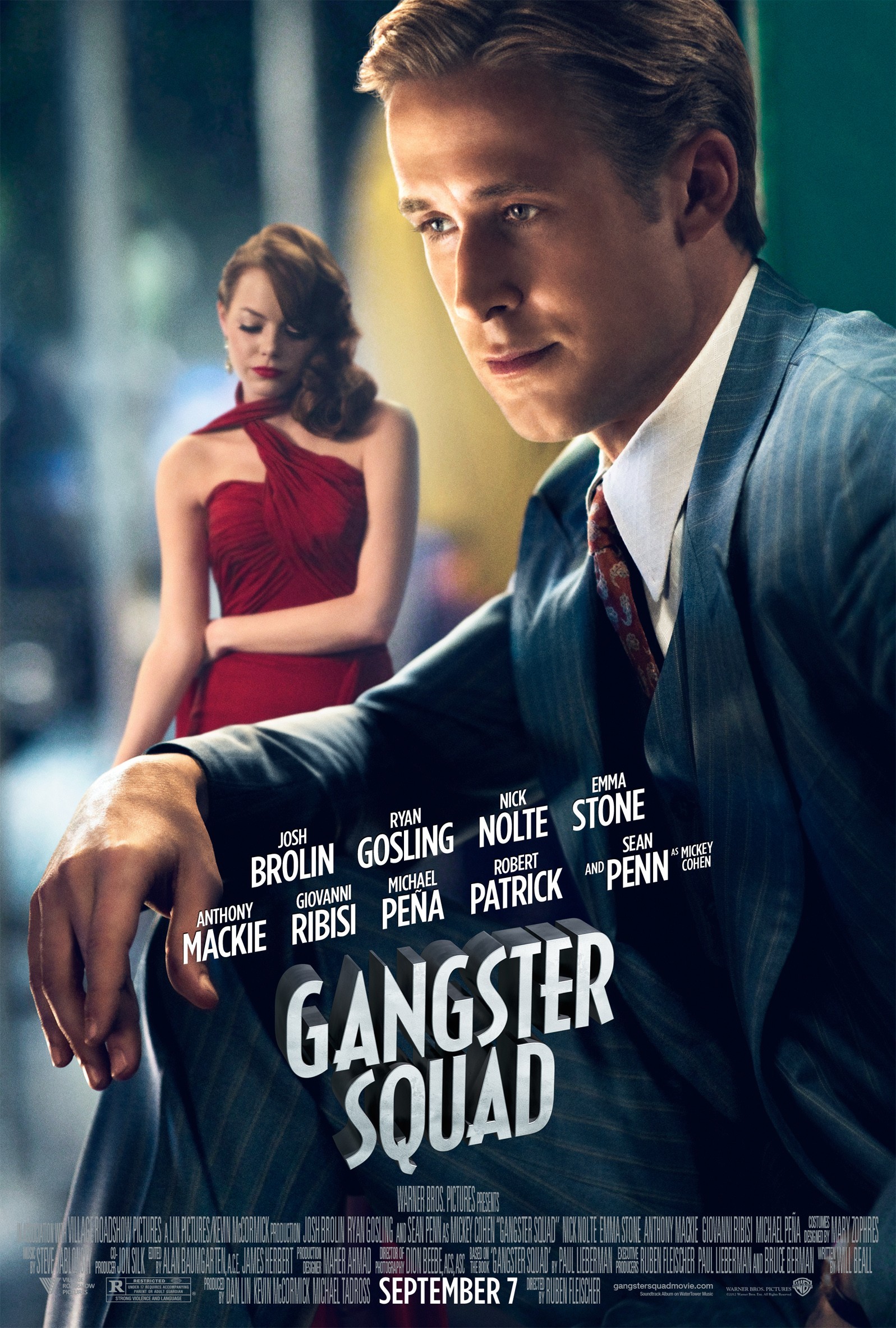 Mega Sized Movie Poster Image for Gangster Squad (#7 of 25)
