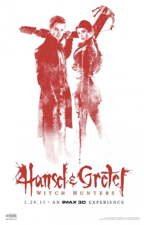 Hansel and Gretel: Witch Hunters Movie Poster